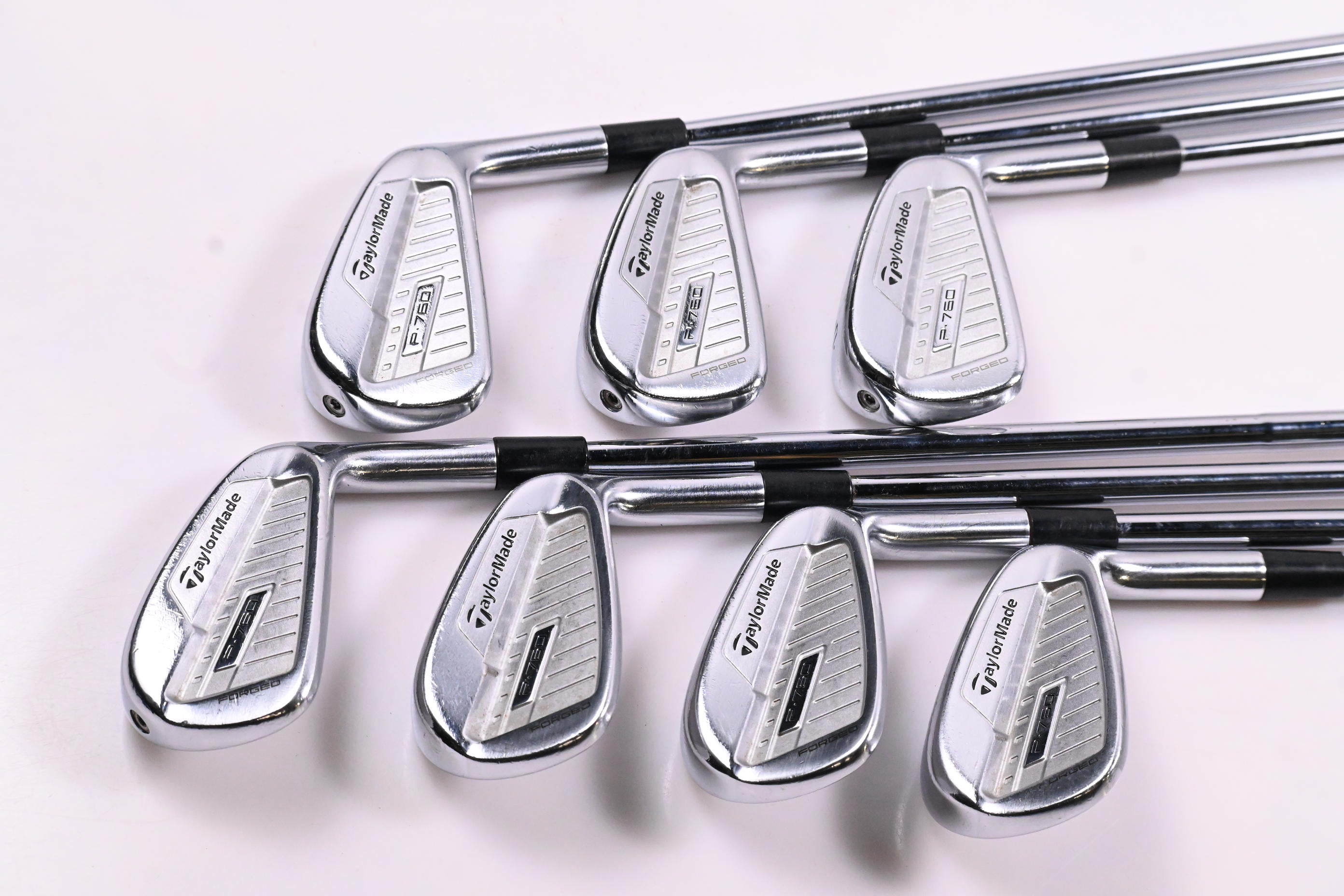 Taylormade P760 Irons / 4-PW / Stiff Flex Dynamic Gold 120 S300 Shafts