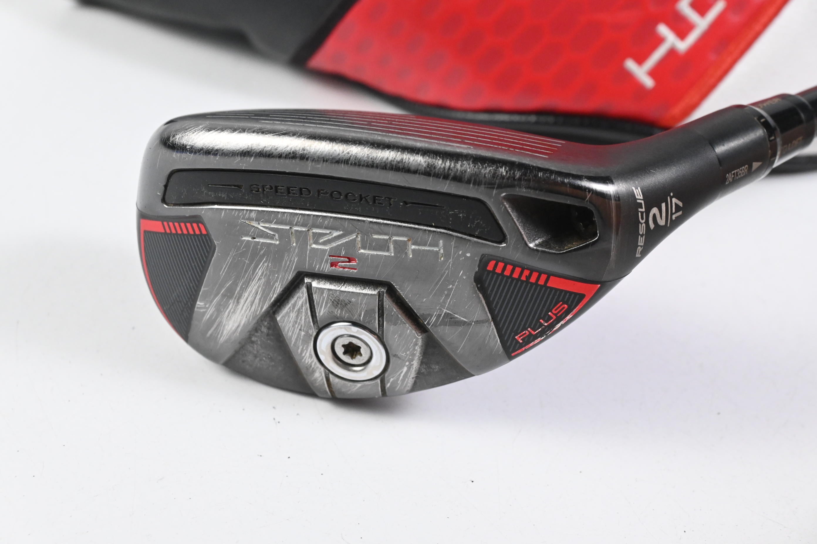 Taylormade Stealth 2 Plus #2 Hybrid / 17 Degree / Stiff Flex Kai'li Red 85 Shaft