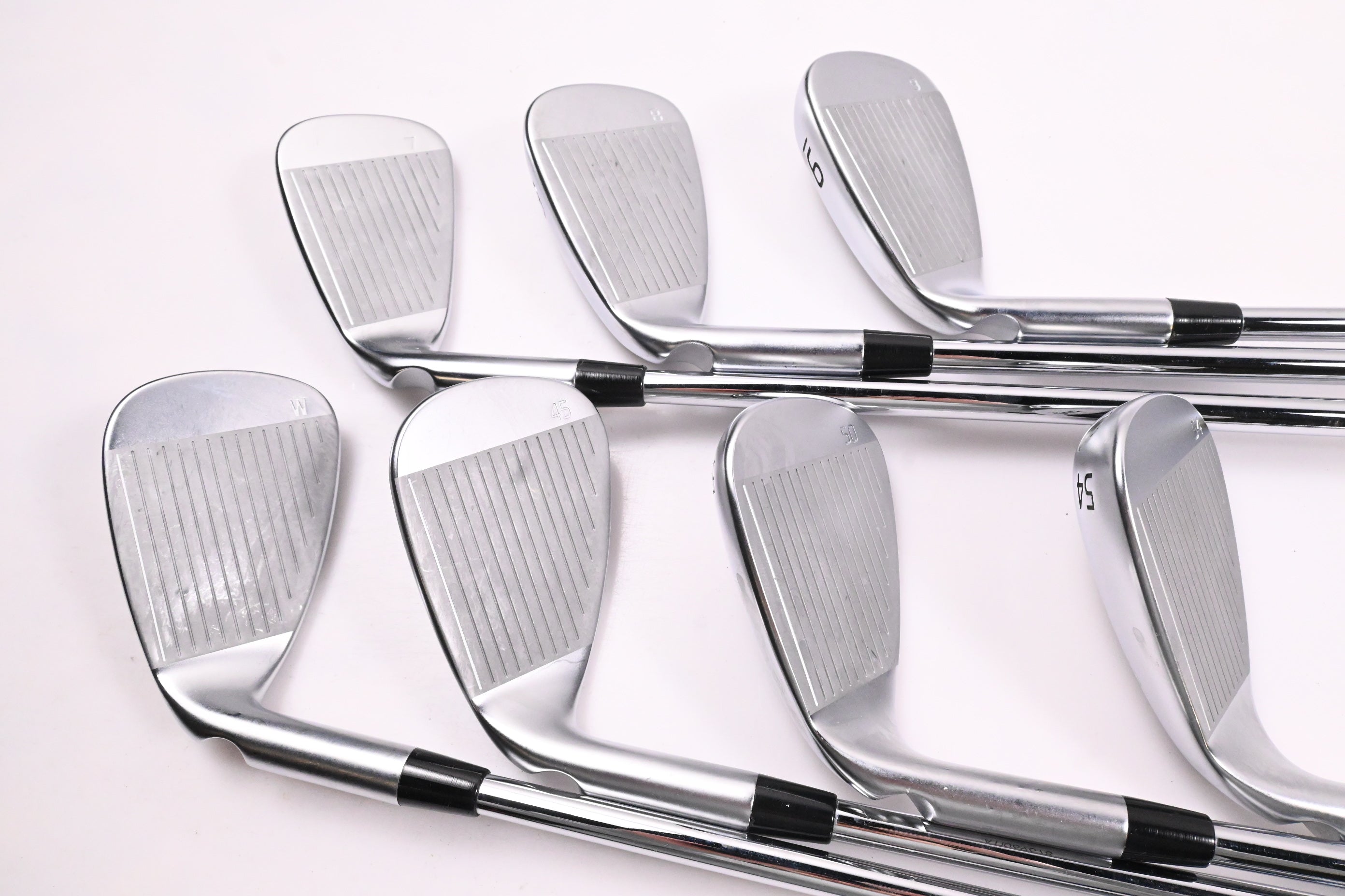 Ping G430 Irons / 7-PW+45°+50°+54° / Red Dot / Regular Flex Ping AWT 2.0 Shafts