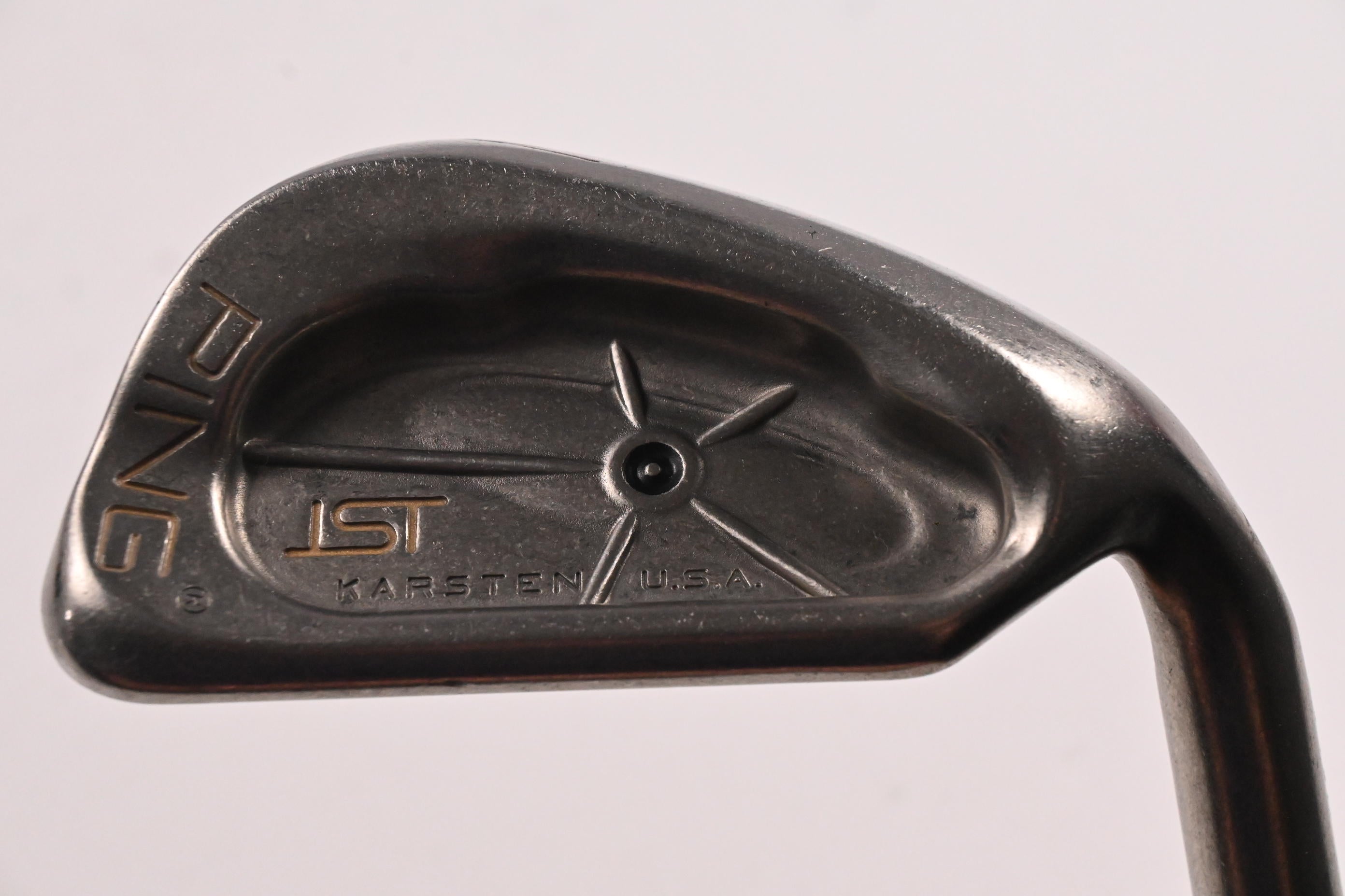 Ping ISI Nickel Pitching Wedge / 47 Degree / Black Dot / Stiff Flex Ping KT-M