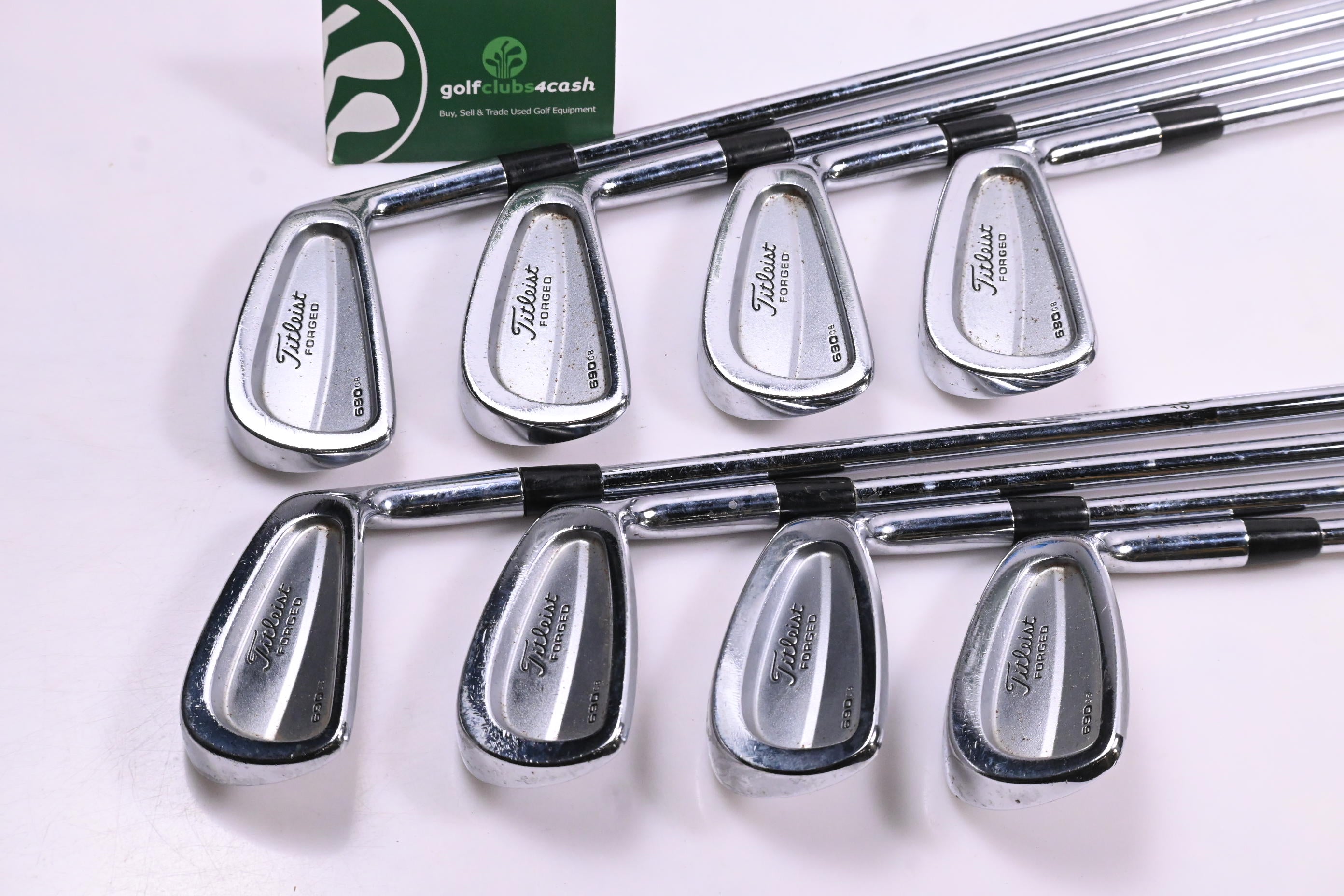 Titleist 690CB Irons / 3-PW / Stiff Flex Dynamic Gold S300 Shafts