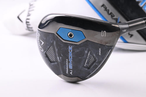 Callaway Paradym Ai Smoke Max #5 Wood / 18 Degree / Stiff Flex Tensei AV Blue 65