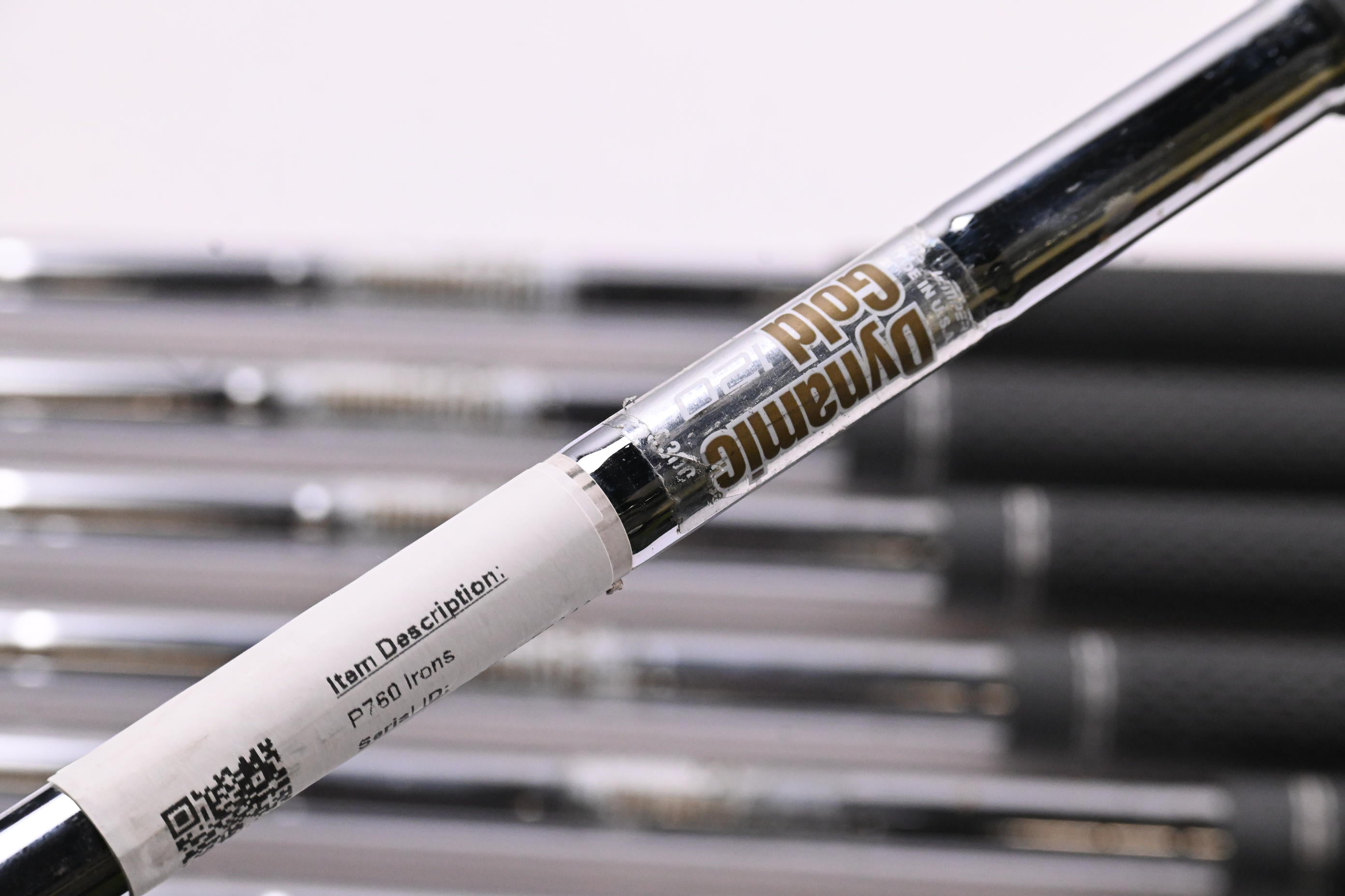 Taylormade P760 Irons / 4-PW / Stiff Flex Dynamic Gold 120 S300 Shafts