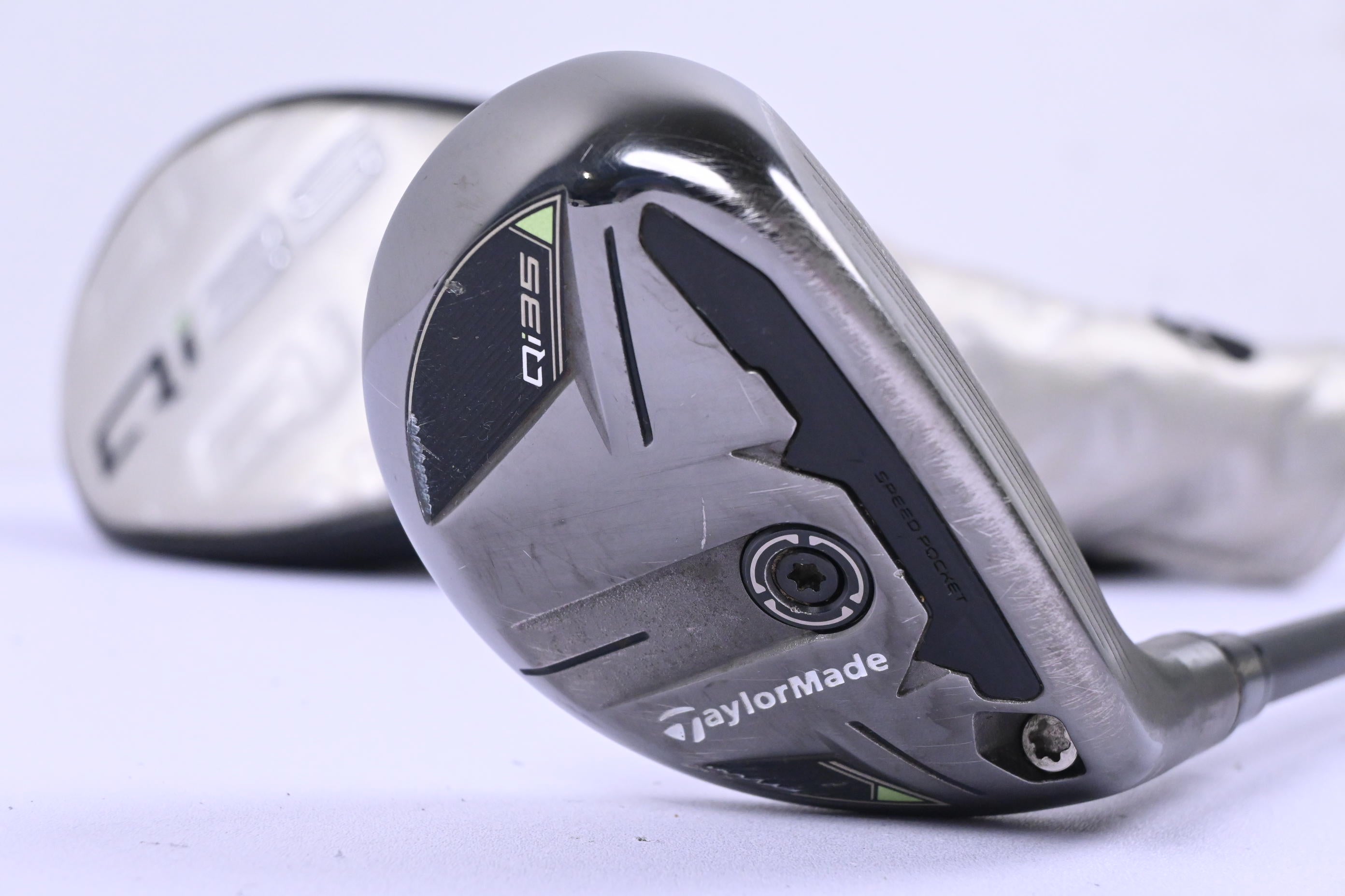 Taylormade Qi35 #3 Hybrid / 19 Degree / Stiff Flex Fujikura Ventus Blue HB 7