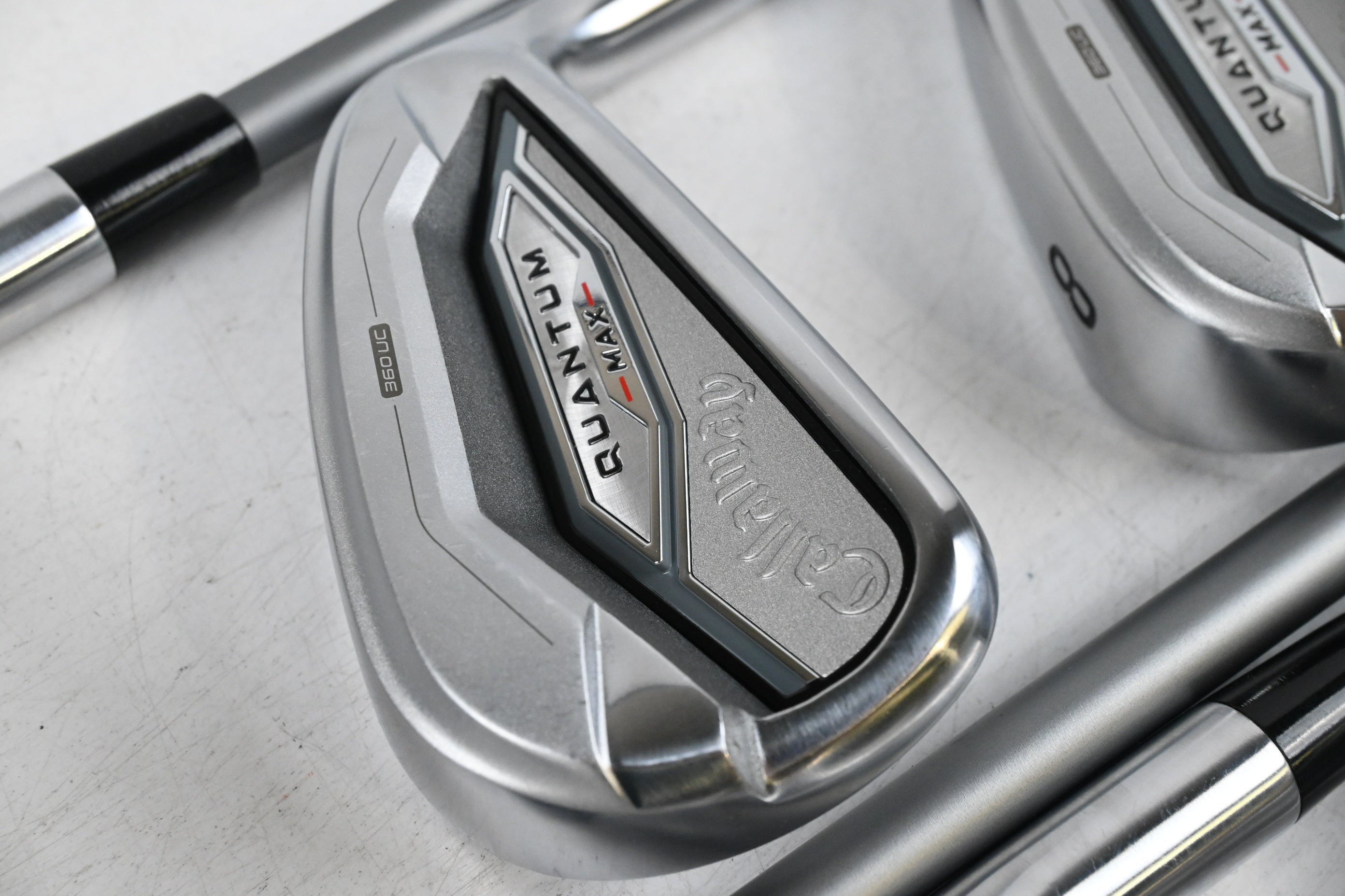 Callaway Quantum Max Irons / 6-PW+GW / Regular Flex Denali Charcoal 60 Shafts