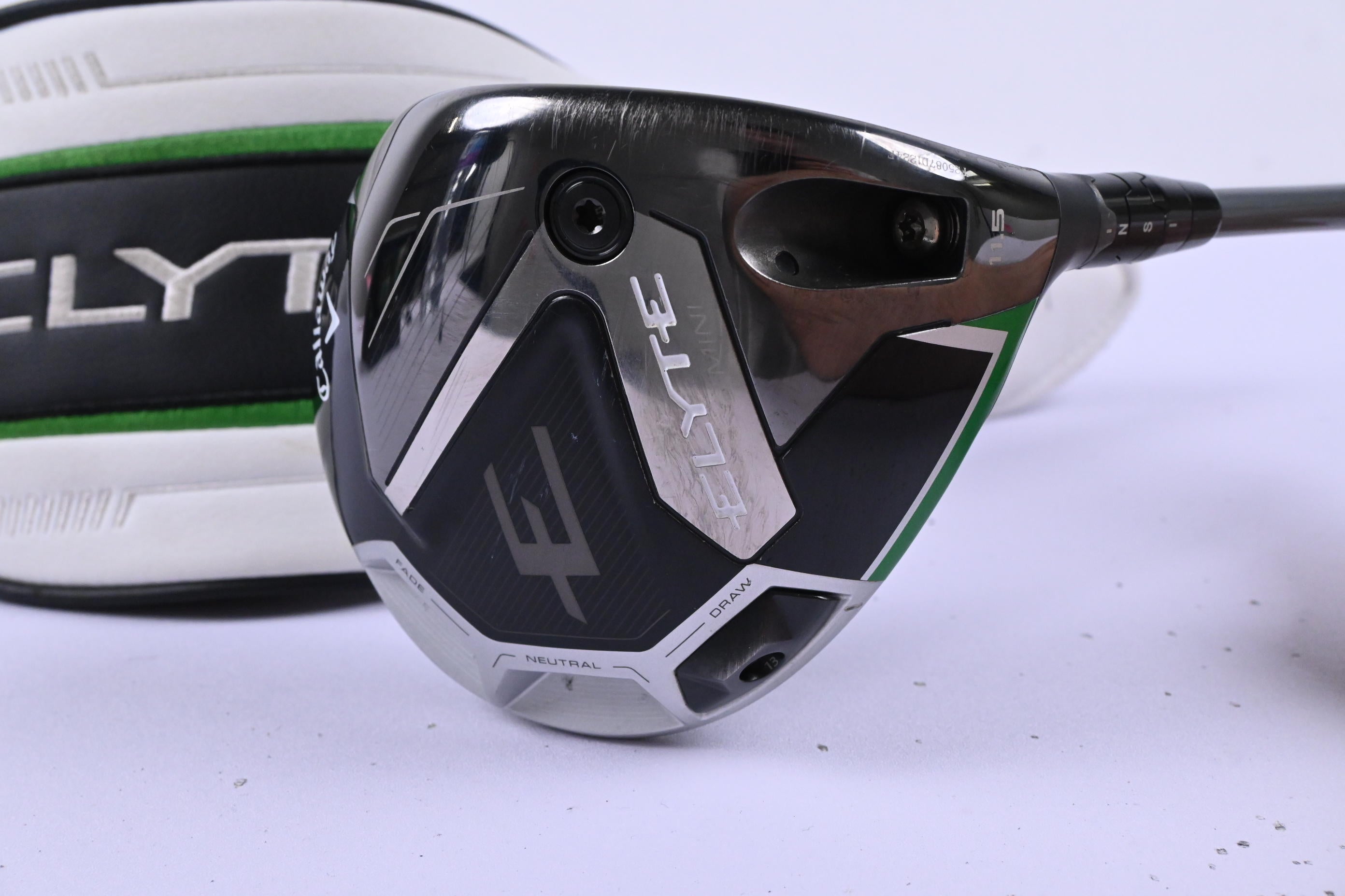 Callaway Elyte Mini Driver / 11.5 Degree / Stiff Flex Denali Charcoal 60 Shaft