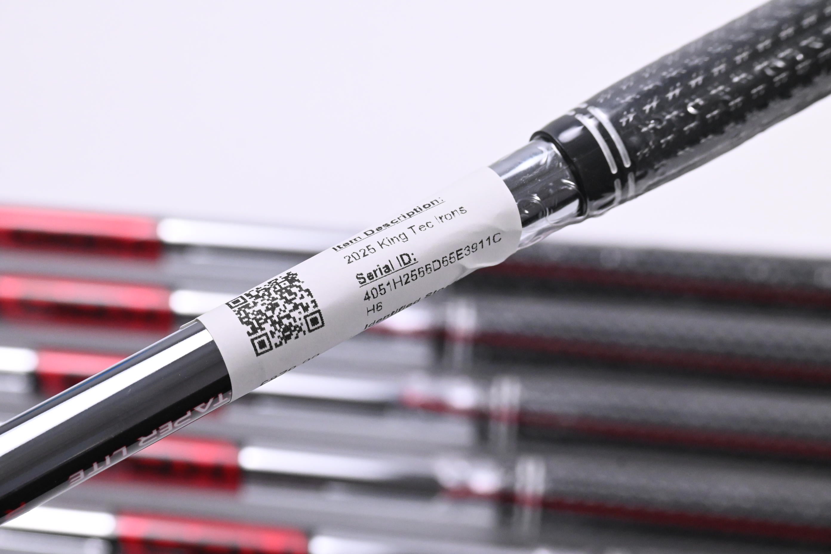 Cobra King Tec 2025 Irons / 4-PW / Regular Flex KBS $-Taper Lite Shafts