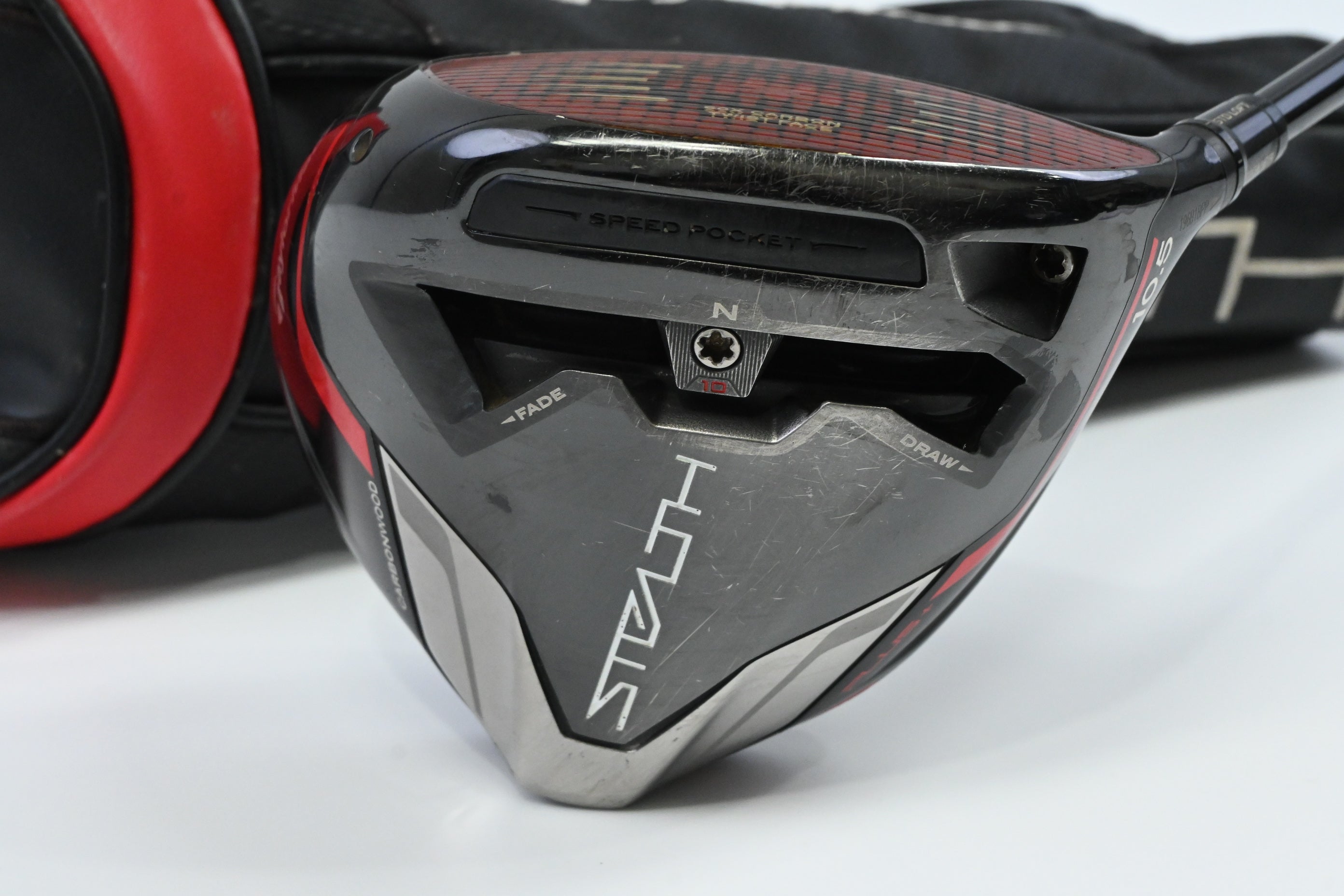 Taylormade Stealth Plus Driver / 10.5 Degree / Stiff Flex Fujikura Ventus TR Red