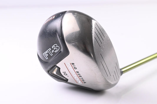 Callaway Big Bertha FT-3 Fusion Driver / 10 Degree / Stiff Flex Aldila NV 65