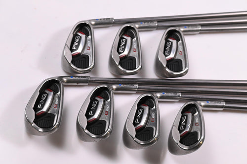 Ping G20 Irons / 5-PW+SW / Blue Dot / Senior Flex Ping TFC 169 Shafts