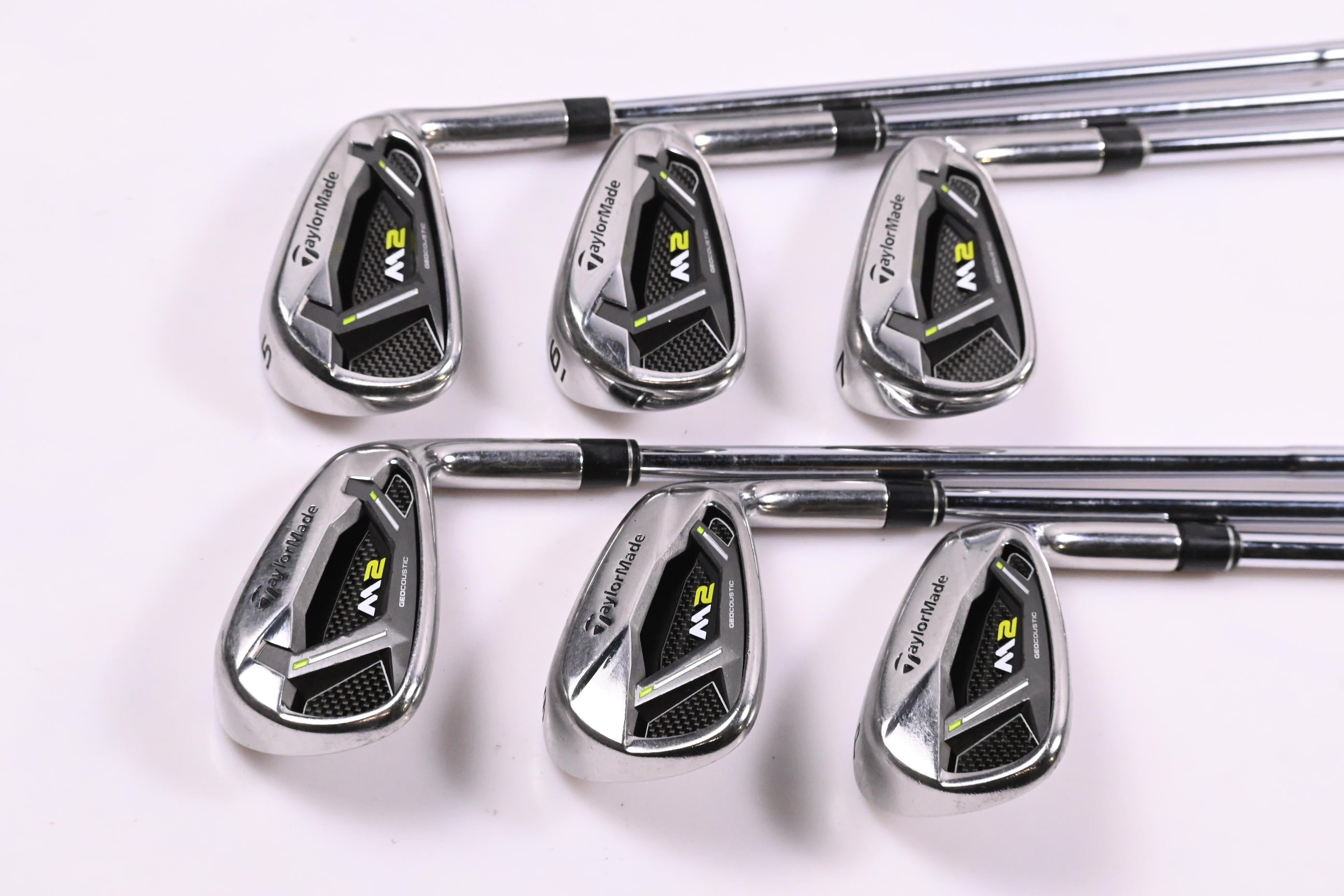Taylormade M2 2017 Irons / 5-PW / Stiff Flex Reax 88 Shafts