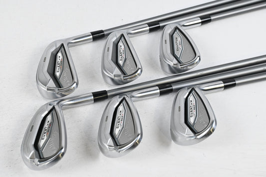 Callaway Quantum Max Irons / 6-PW+GW / Regular Flex Denali Charcoal 60 Shafts