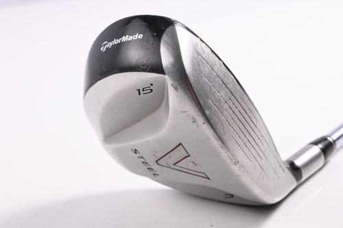 Taylormade V-Steel #3 Wood / 15 Degree / Regular Flex Steel Shaft
