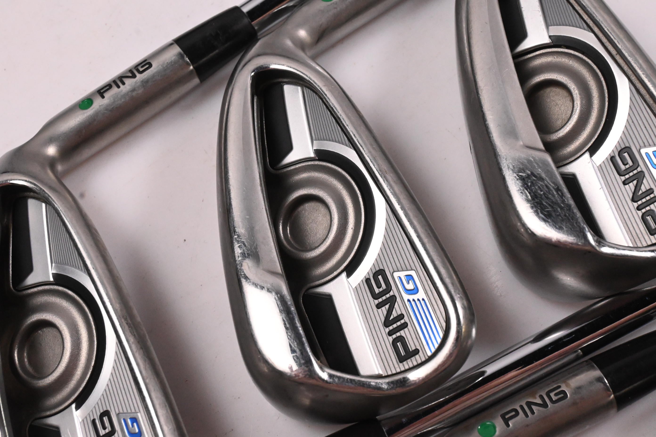 Ping G Series Irons / 5-PW+SW / Green Dot / Stiff Flex N.S.Pro Modus³ Tour 105