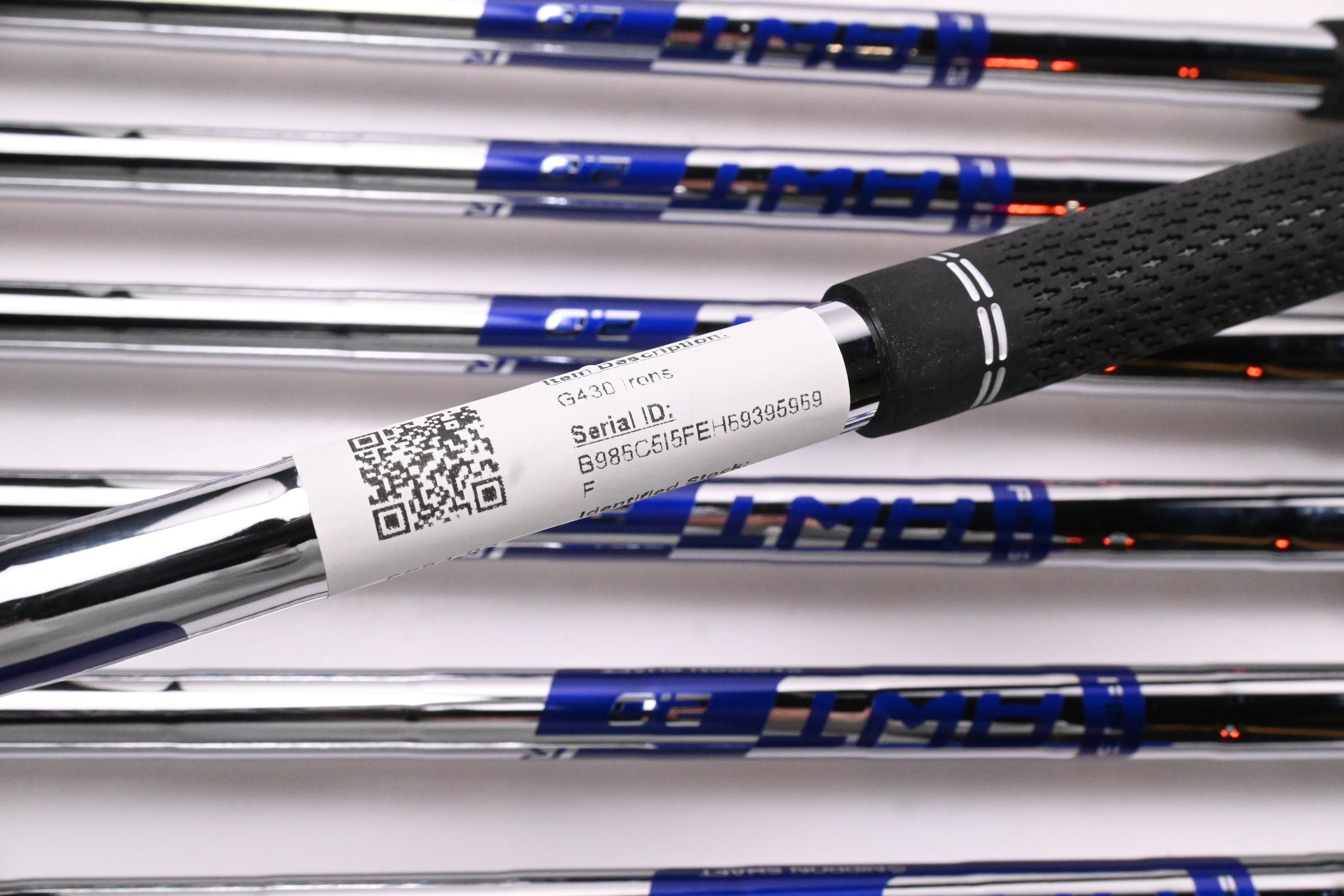 Ping G430 Irons / 7-PW+45°+50°+54° / Red Dot / Regular Flex Ping AWT 2.0 Shafts