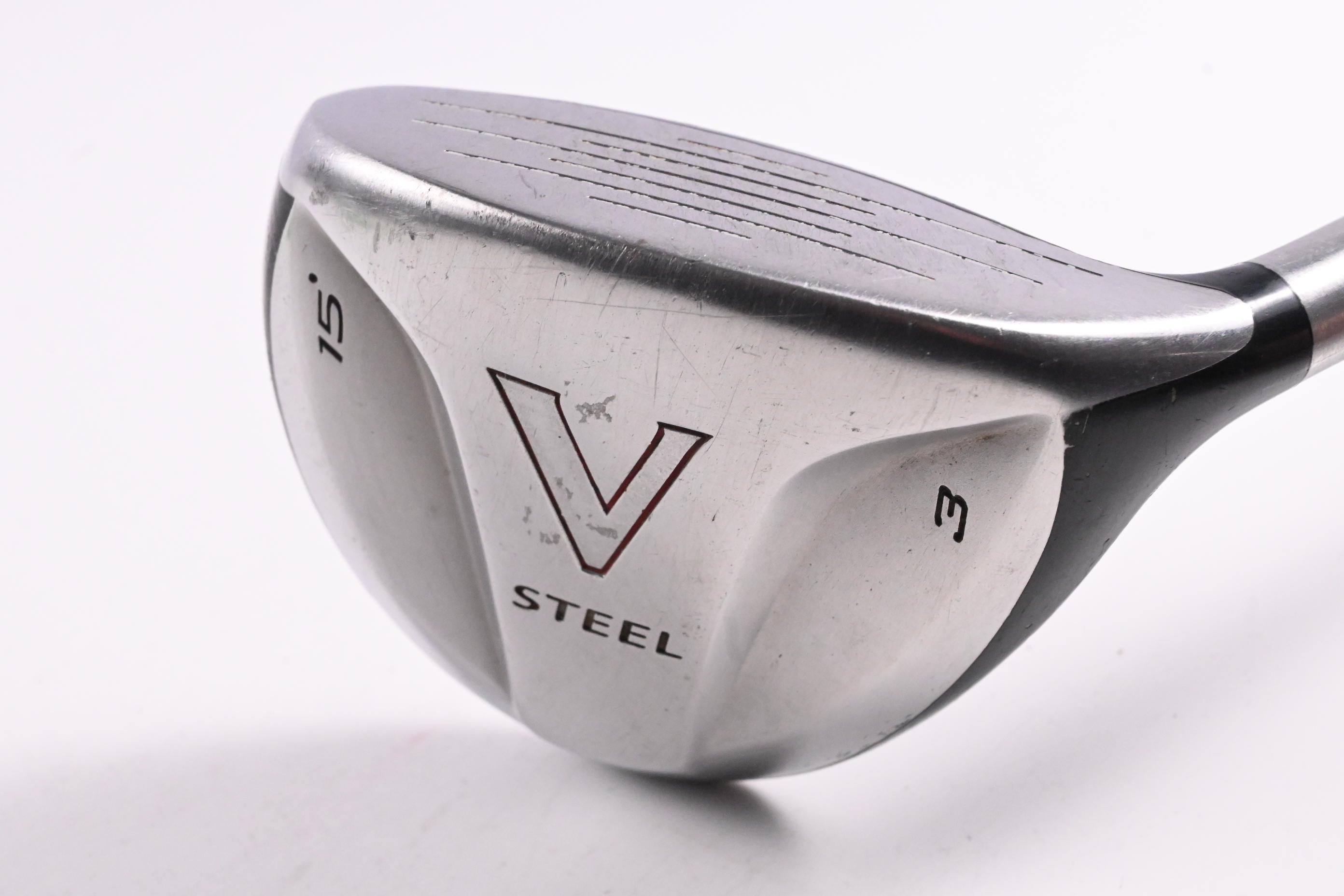 Taylormade V-Steel #3 Wood / 15 Degree / Regular Flex Steel Shaft
