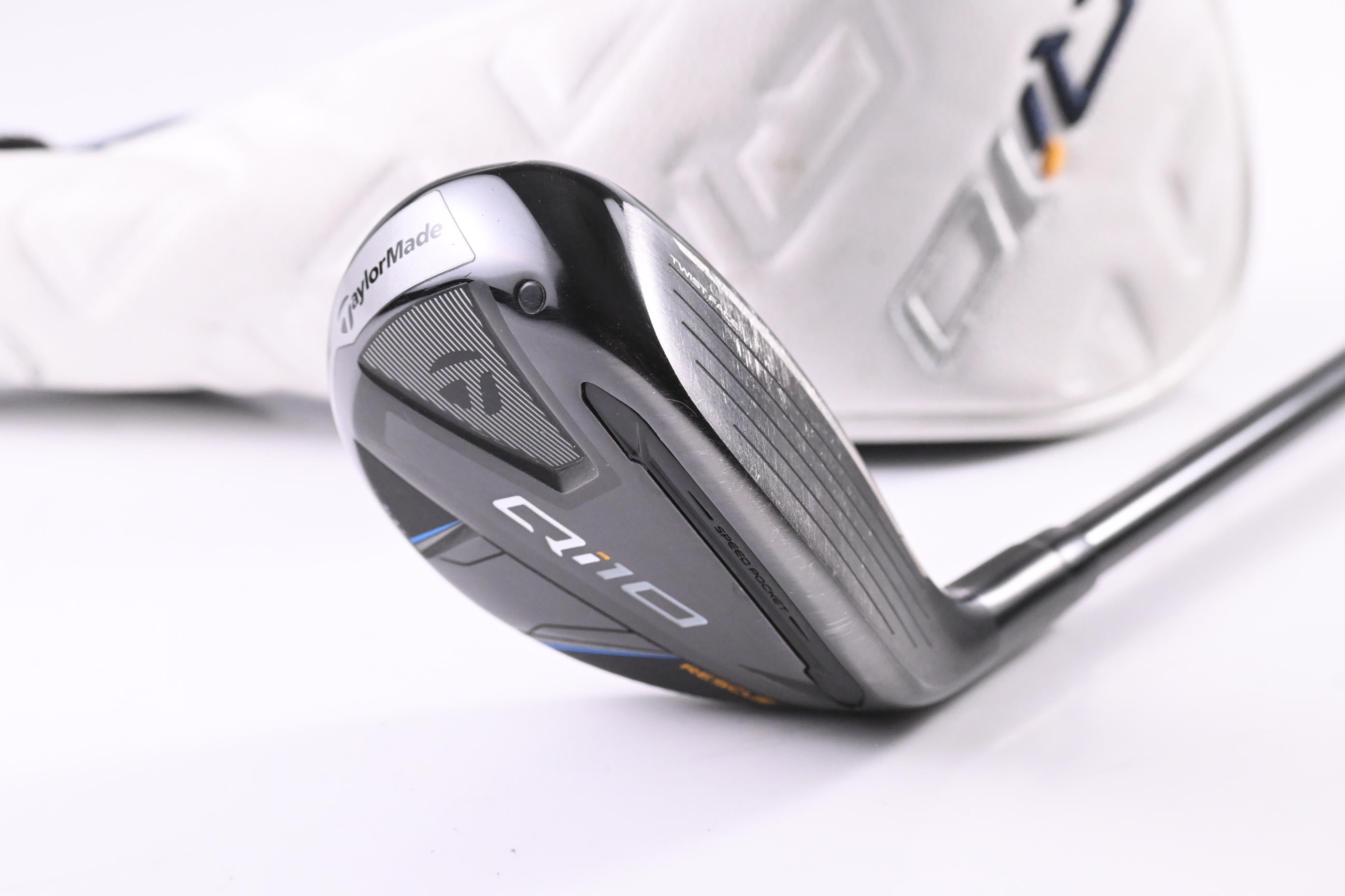 Taylormade Qi10 #3 Hybrid / 19 Degree / Regular Flex Ventus TR Blue 6 Shaft