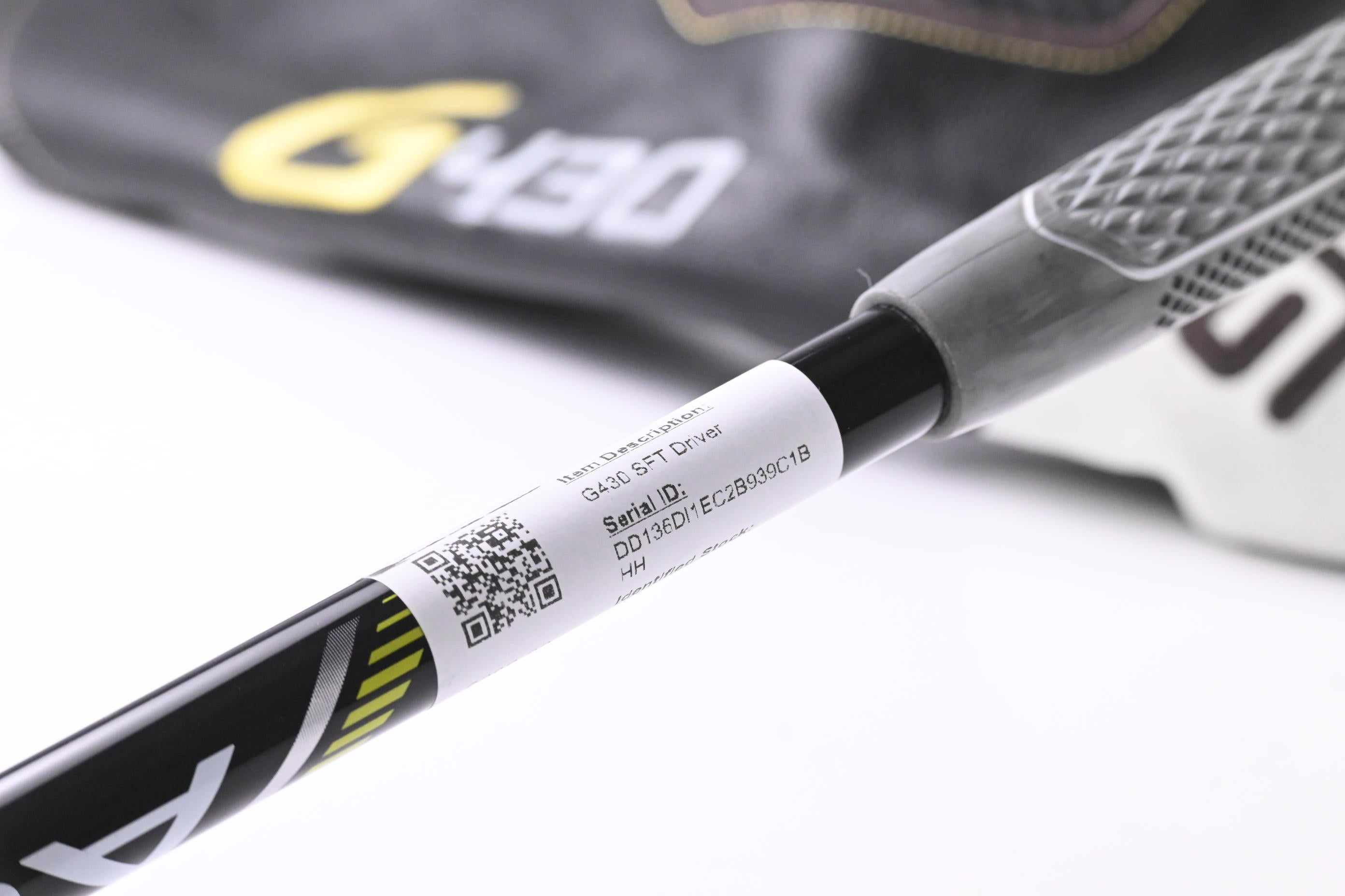 Ping G430 SFT Driver / 10.5 Degree / Regular Flex Ping Alta CB Black 55 Shaft