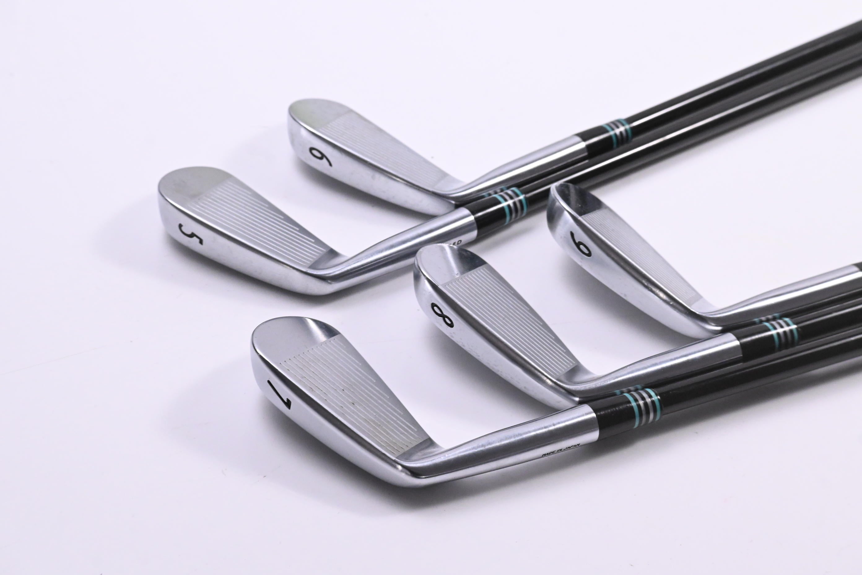 Miura MB-101 Irons / 5-9i / Stiff Flex MMT 105 Shafts