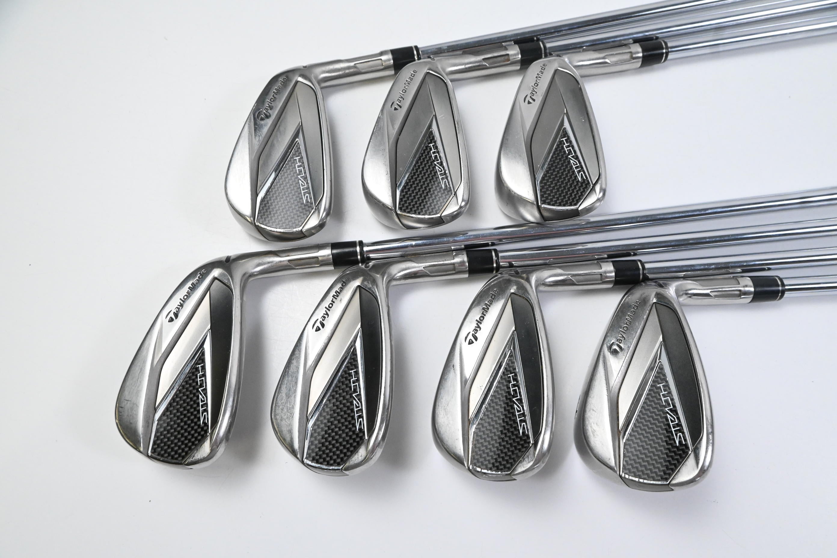 Taylormade Stealth Irons / 5-PW+GW / Regular Flex KBS MAX MT 85 Shafts