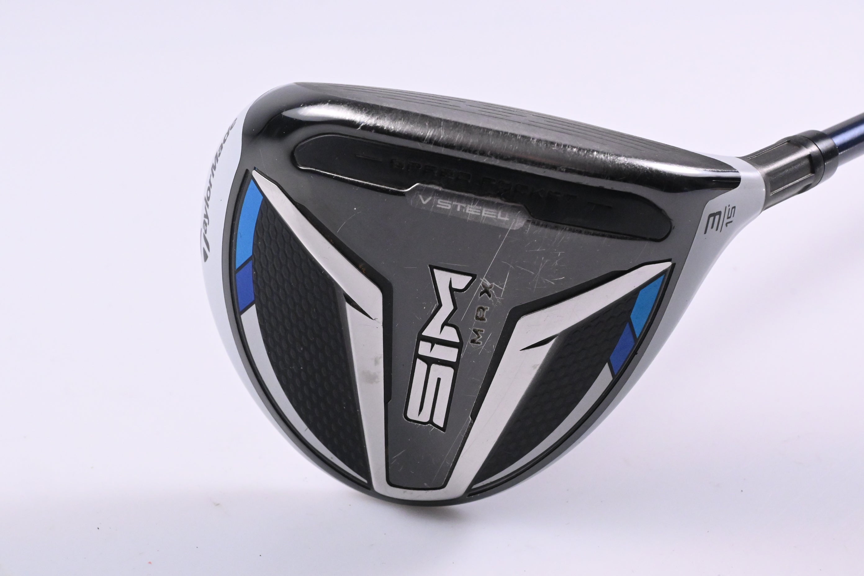 Taylormade SIM Max #3 Wood / 15 Degree / Regular Flex Ventus Blue 5 Shaft