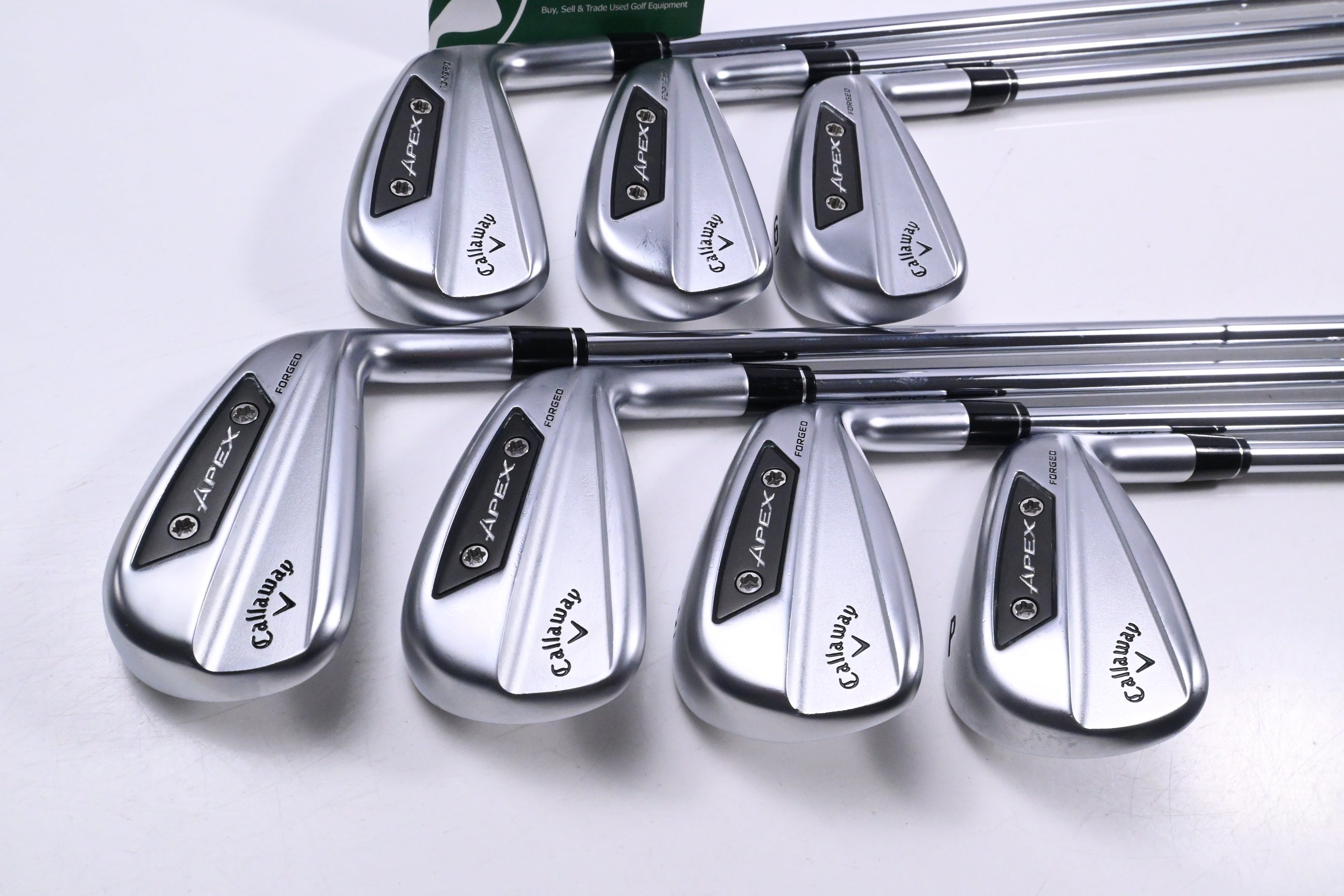 Callaway Apex Ai200 Irons / 4-PW / Regular Flex Dynamic Gold Mid R300 100 Shafts
