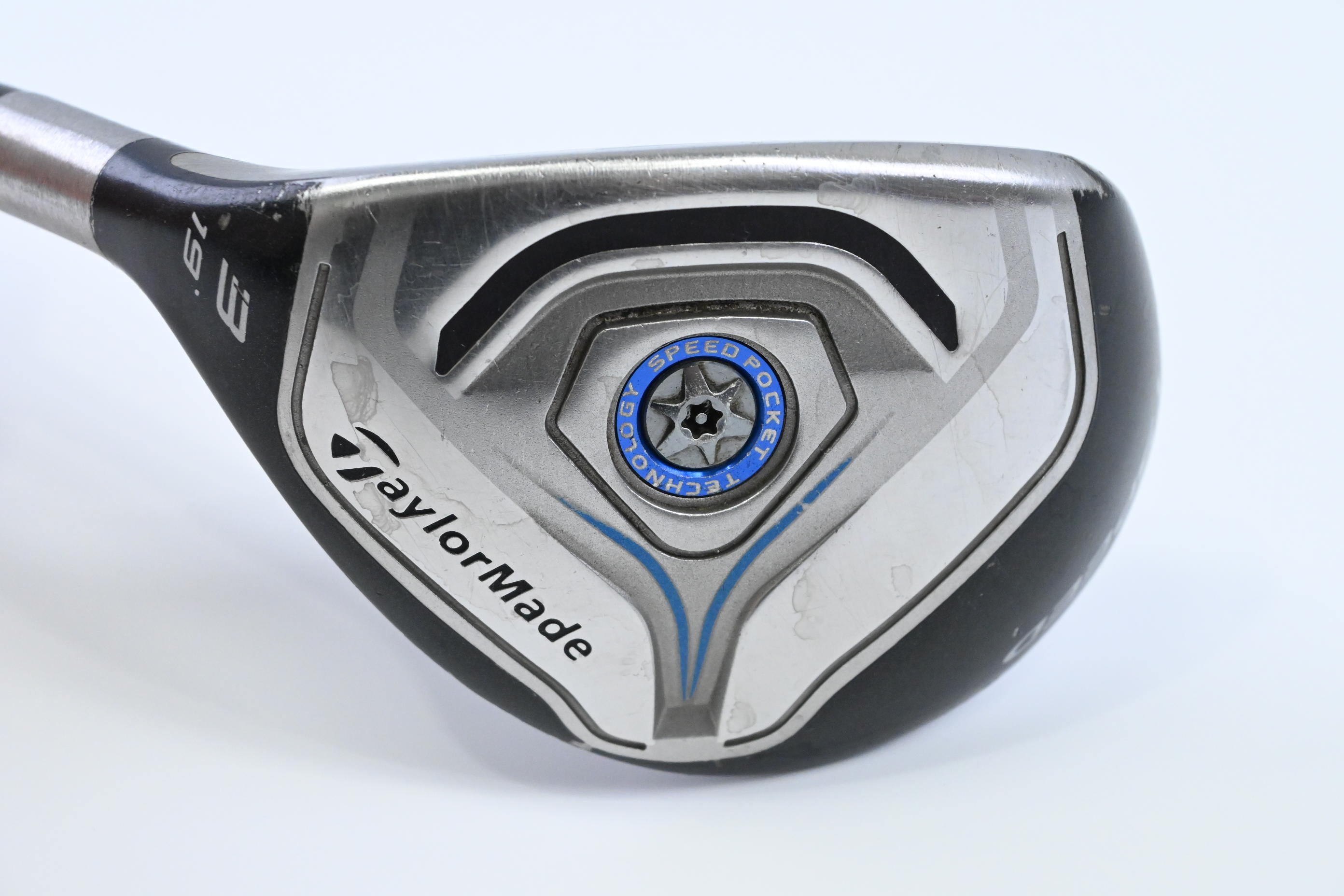 Left Hand Taylormade Jetspeed #3 Hybrid / 19 Degree / Regular Flex Velox T 65