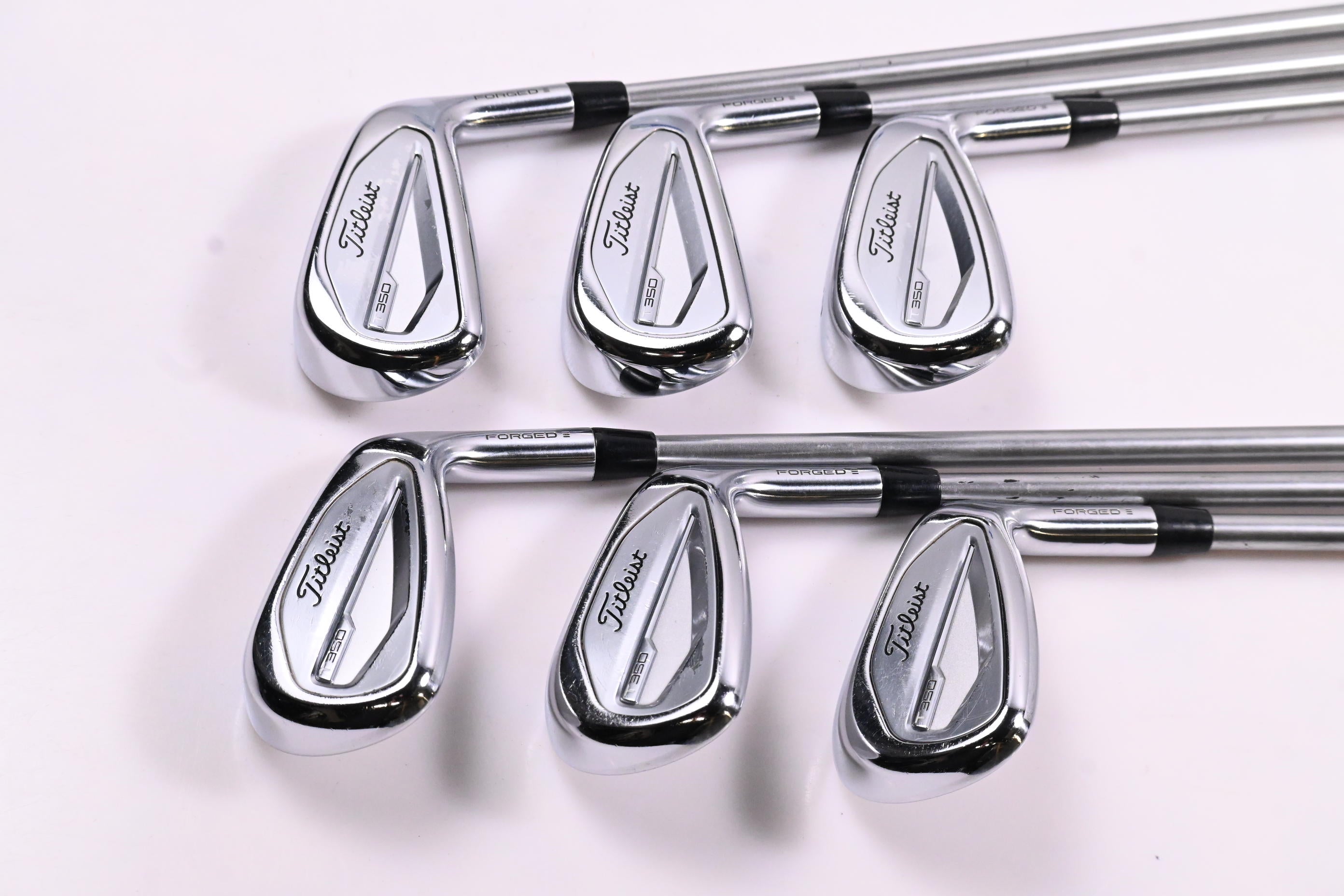 Titleist T350 2023 Irons / 6-PW+48° / Regular Flex Fubuki MV 55 Shafts