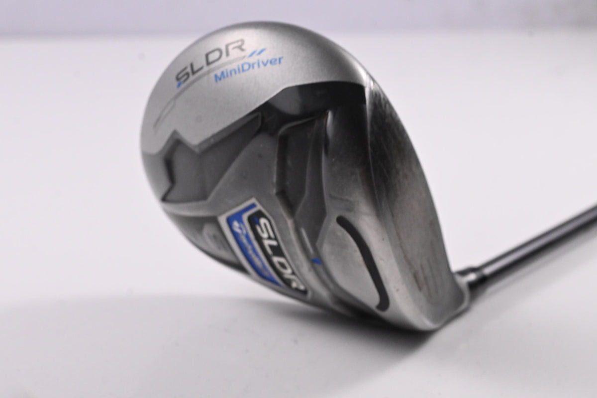 Taylormade SLDR-S Mini Driver / 12 Degree / Stiff Flex Fujikura Speeder 57 Shaft