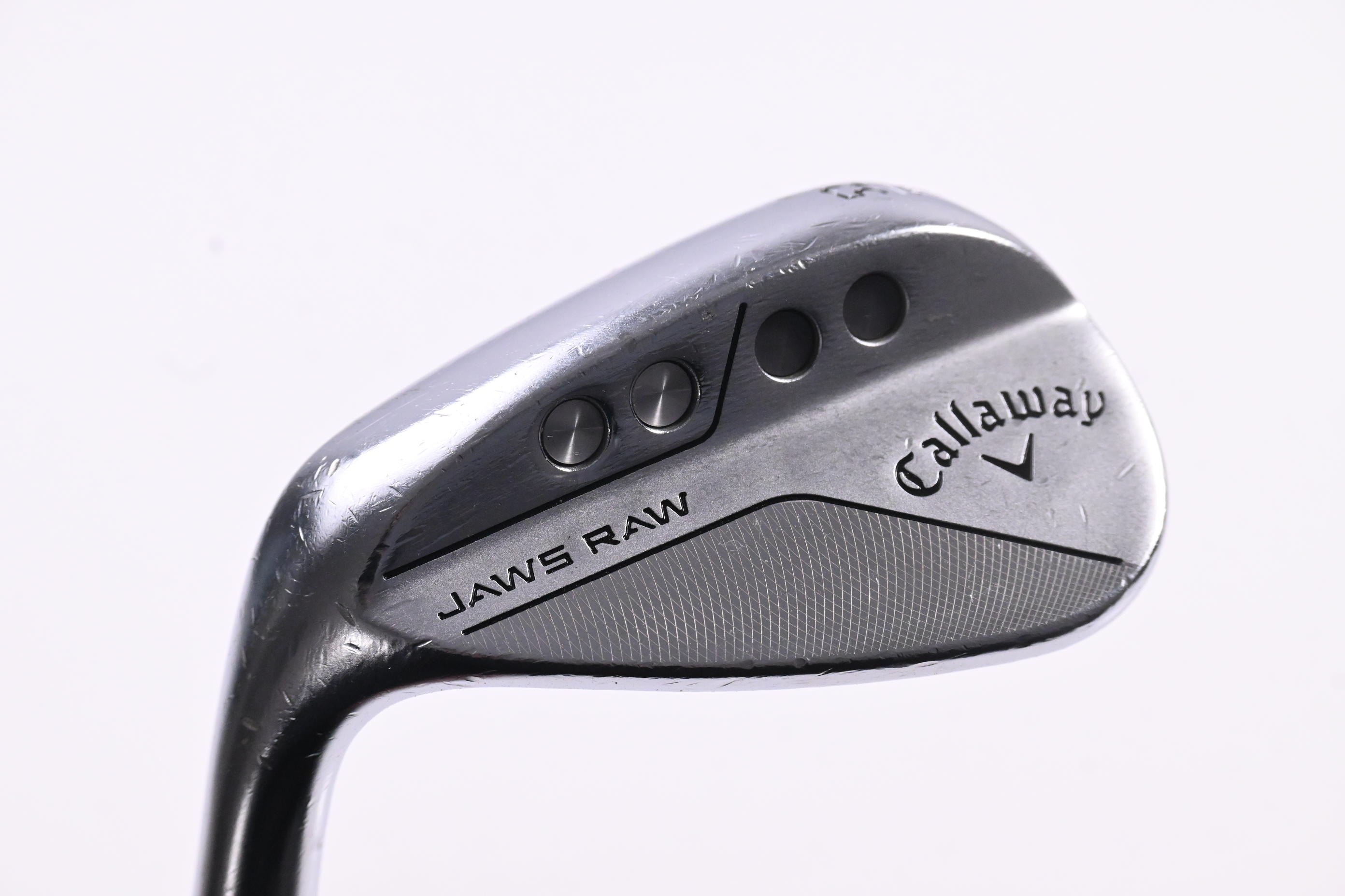 Left Hand Callaway Jaws Raw Gap Wedge / 52 Degree / Wedge Flex Dynamic Gold 115