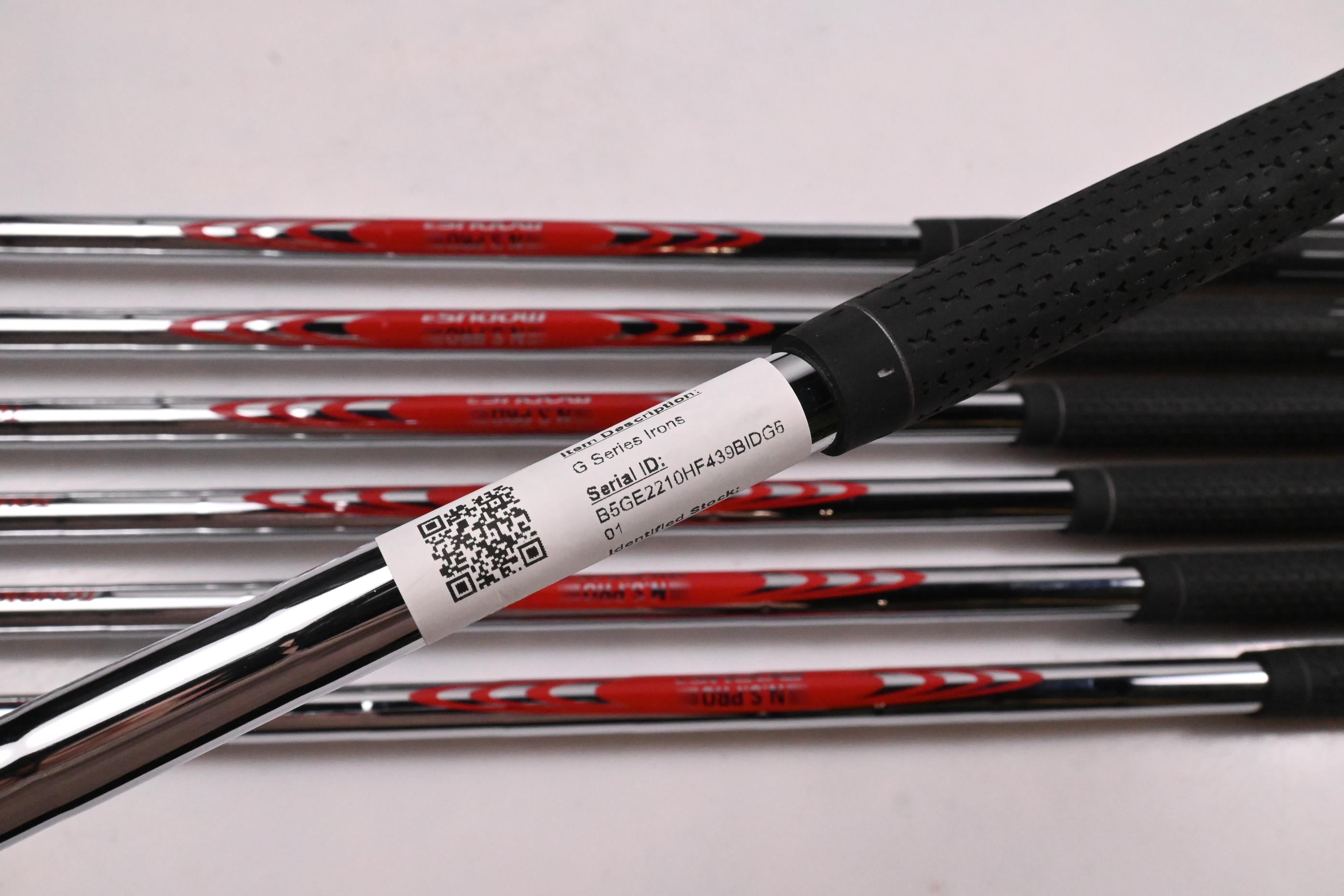 Ping G Series Irons / 5-PW+SW / Green Dot / Stiff Flex N.S.Pro Modus³ Tour 105