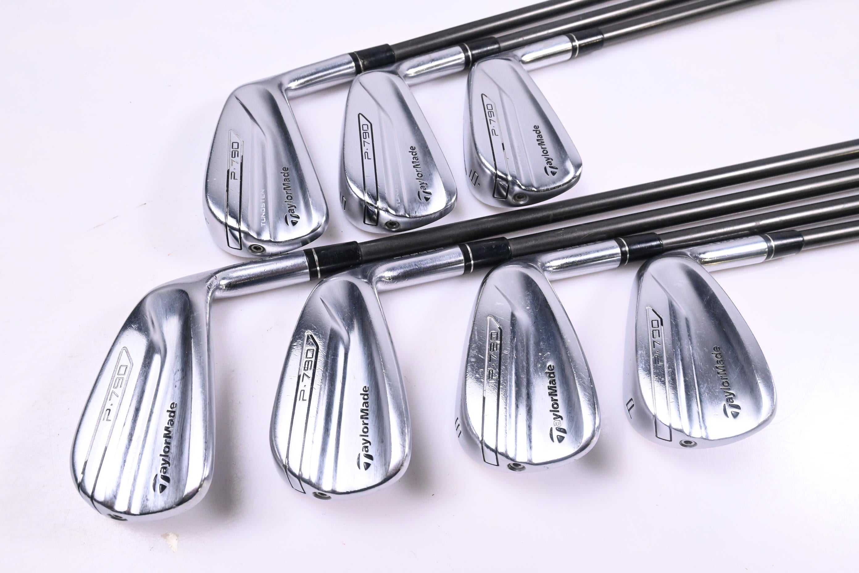 Taylormade P790 2019 Irons / 4-PW / Regular Flex Recoil ES 760 F3 Shafts