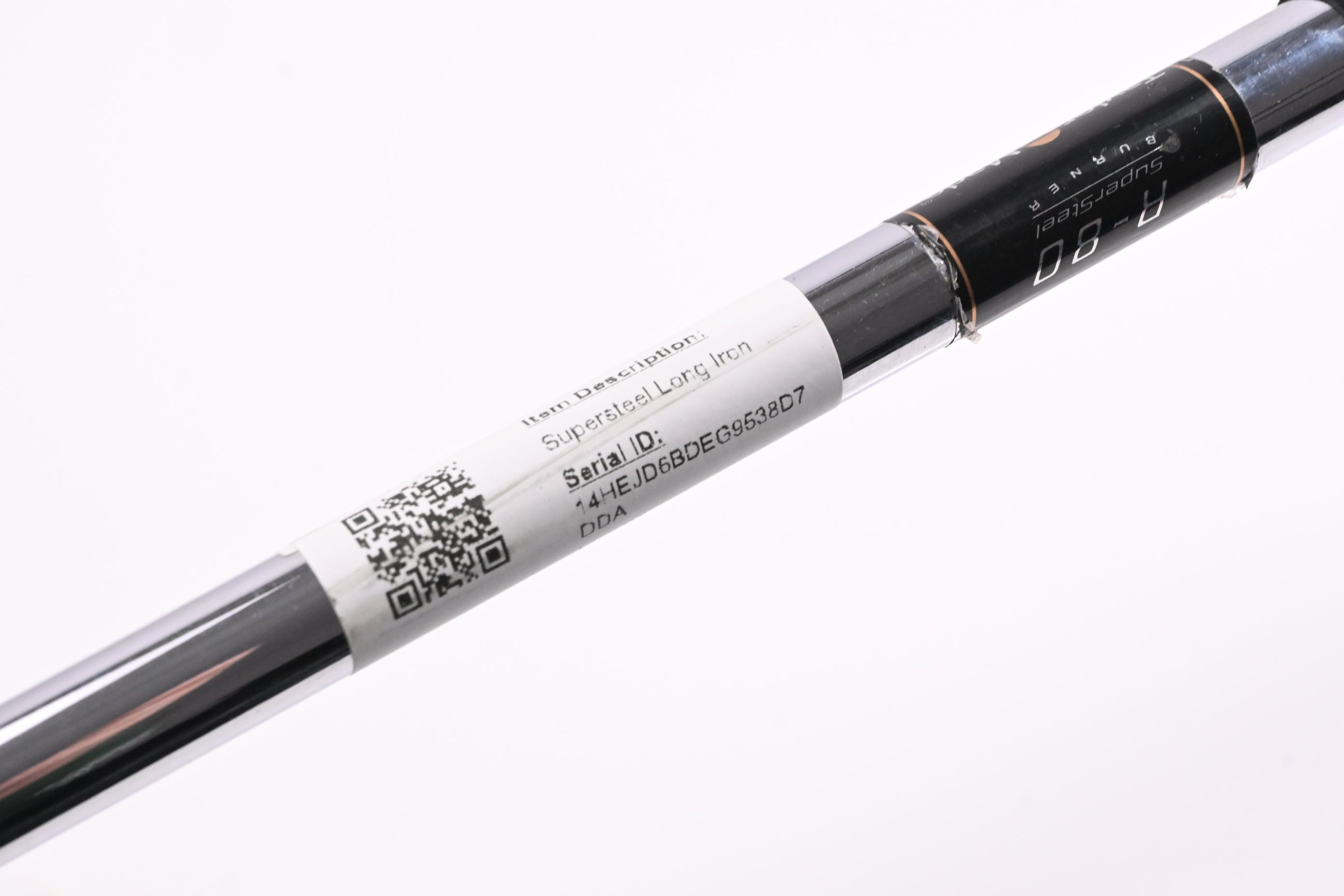 Taylormade Supersteel #4 Iron / 24 Degree / Regular Flex Rifle Precision 80