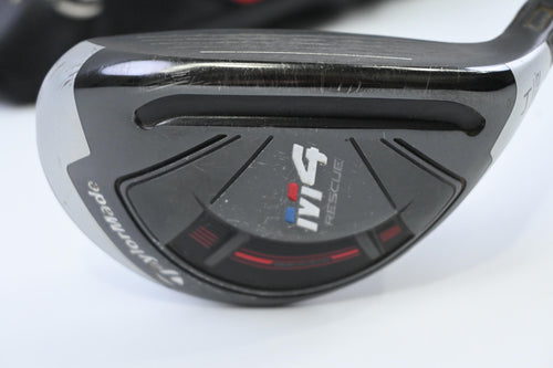 Taylormade M4 #4 Hybrid / 22 Degree / Stiff Flex Fujikura Atmos Red 7 Shaft