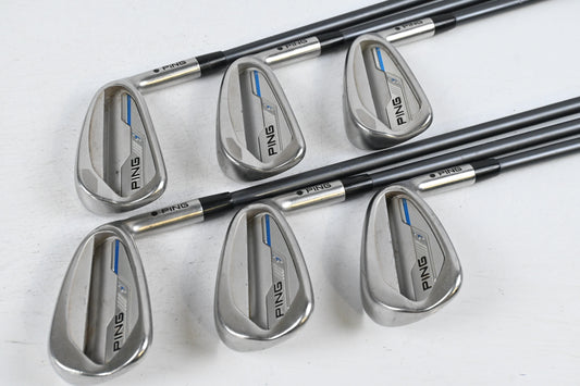 Ping i-Series E1 Irons / 5-PW / Black Dot / Regular Flex Ping CFS 70 Shafts