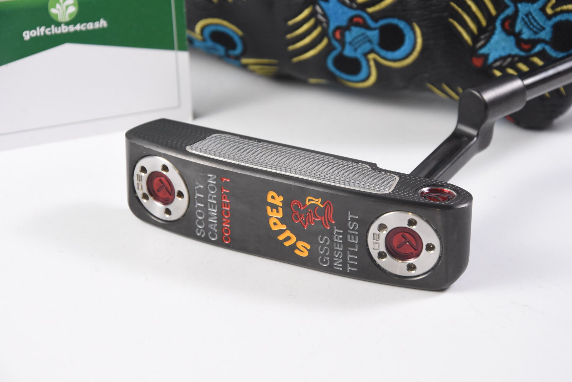 Pull De Golf Scotty Cameron SUPER RAT - Gris Fumé, 1/4 Zip, Taille XL, 100% Polyester, Neuf