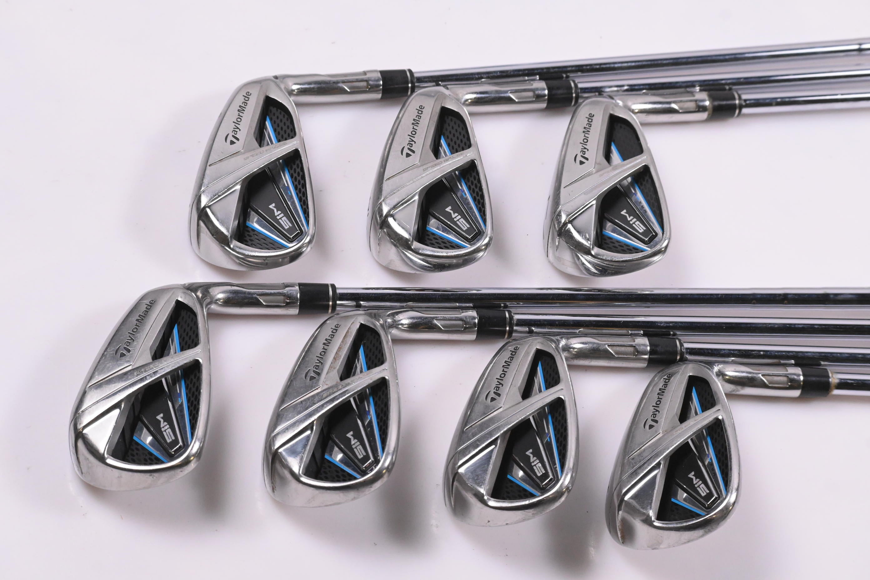 Taylormade SIM Max Irons / 5-PW+GW / Stiff Flex KBS MAX 85 Shafts