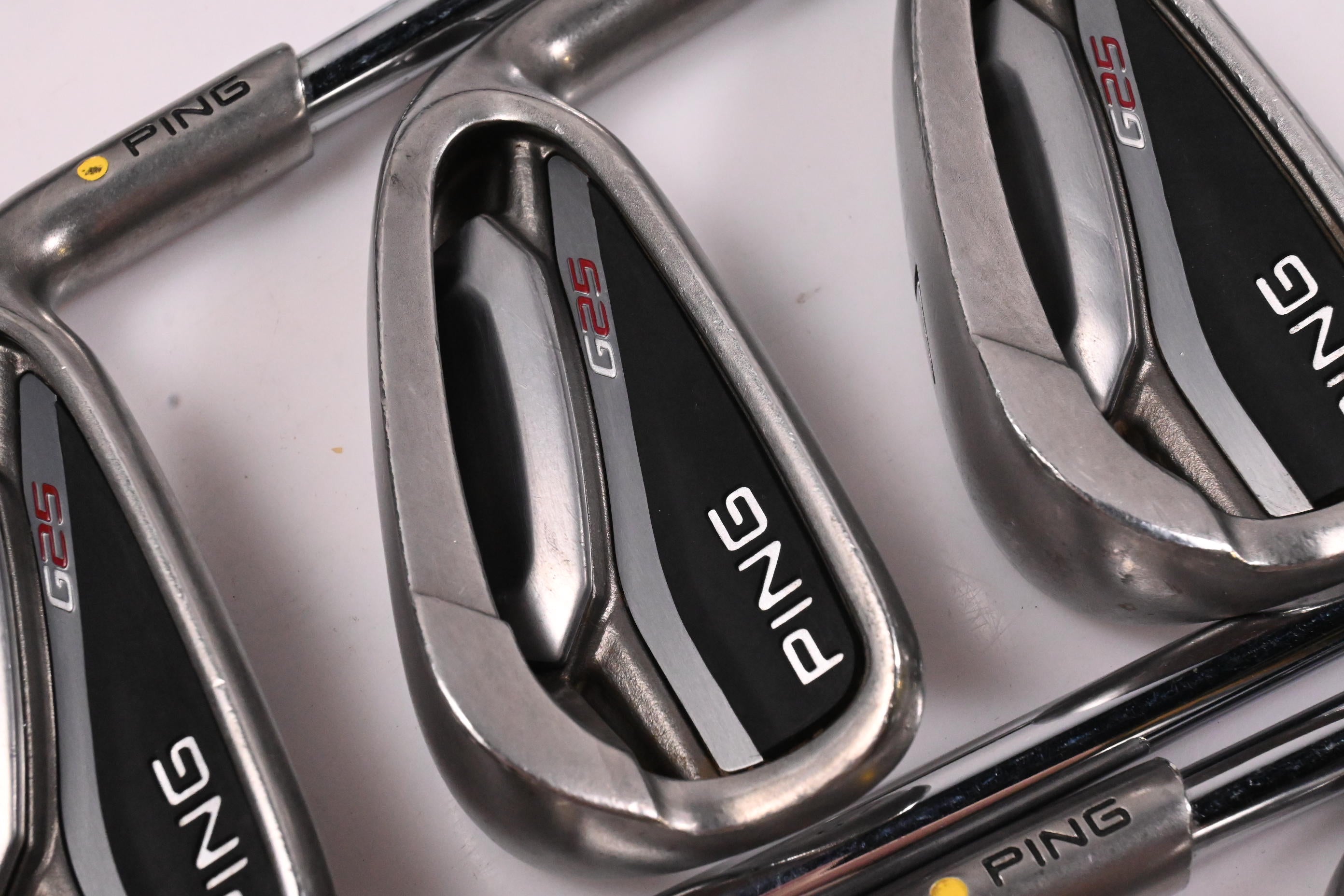 Ping G25 Irons / 5-PW / Yellow Dot / Regular Flex Ping CFS Shafts