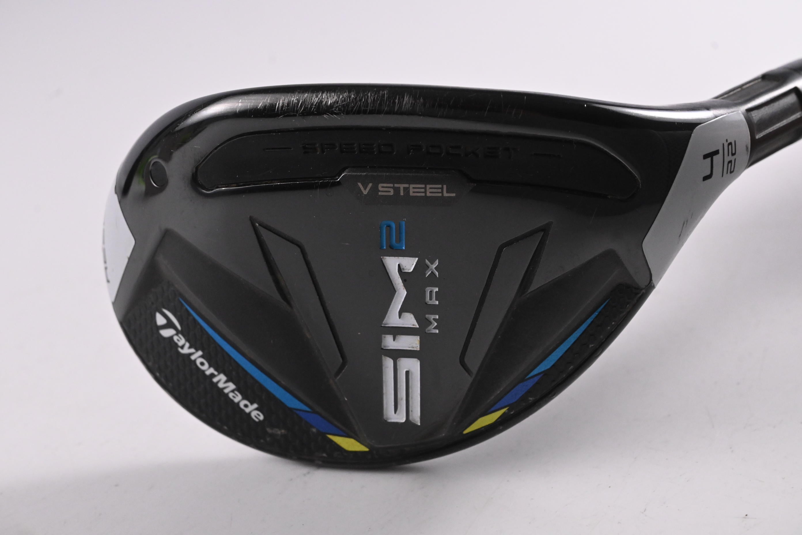 Taylormade SIM2 Max #4 Hybrid / 22 Degree / Lite Flex Bassara 55 Shaft
