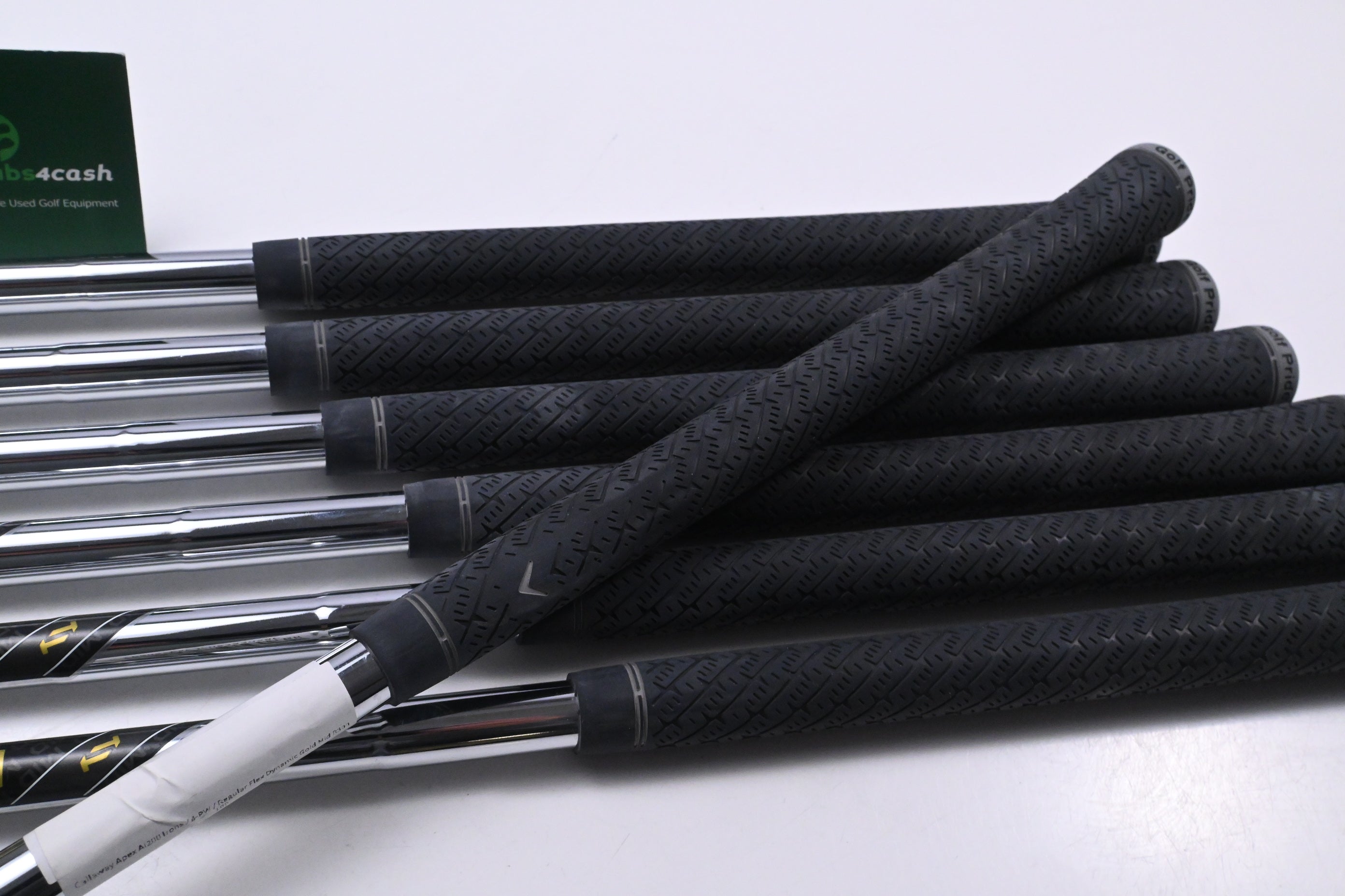 Callaway Apex Ai200 Irons / 4-PW / Regular Flex Dynamic Gold Mid R300 100 Shafts