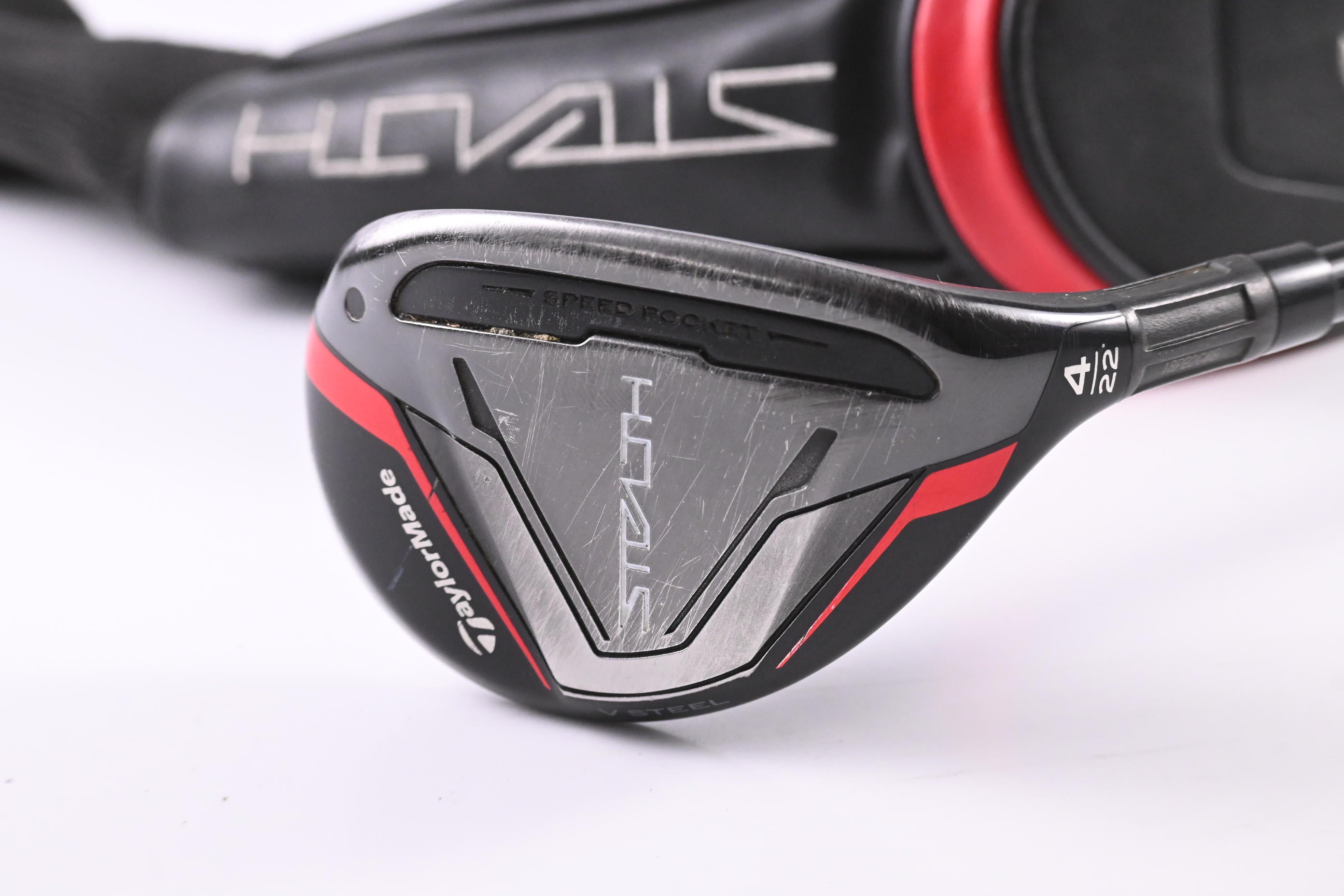 Taylormade Stealth #4 Hybrid / 22 Degree / Stiff Flex Fujikura Ventus Red 7
