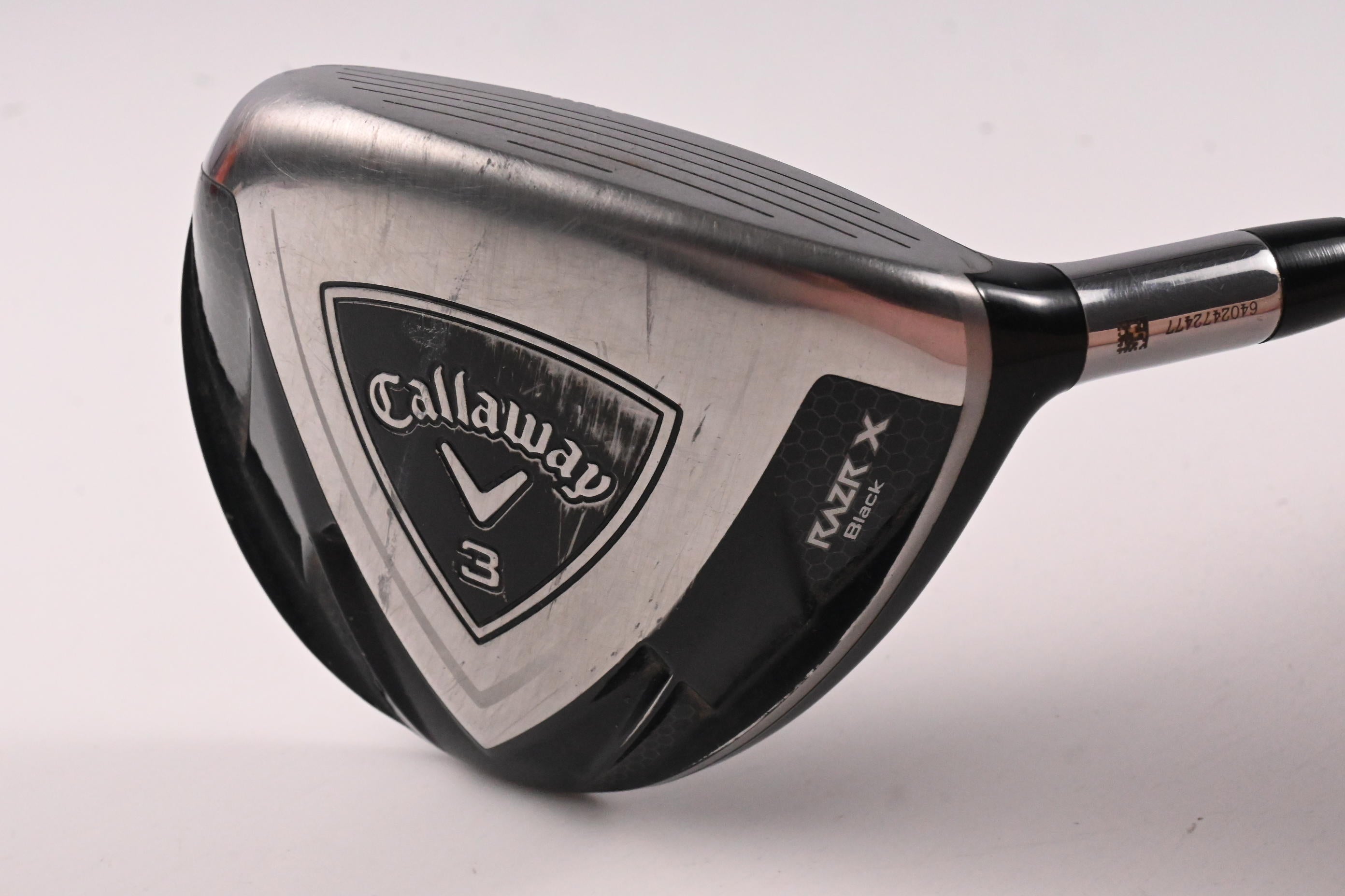 Callaway RAZR X Black #3 Wood / 15 Degree / Regular Flex Callaway 60 Shaft