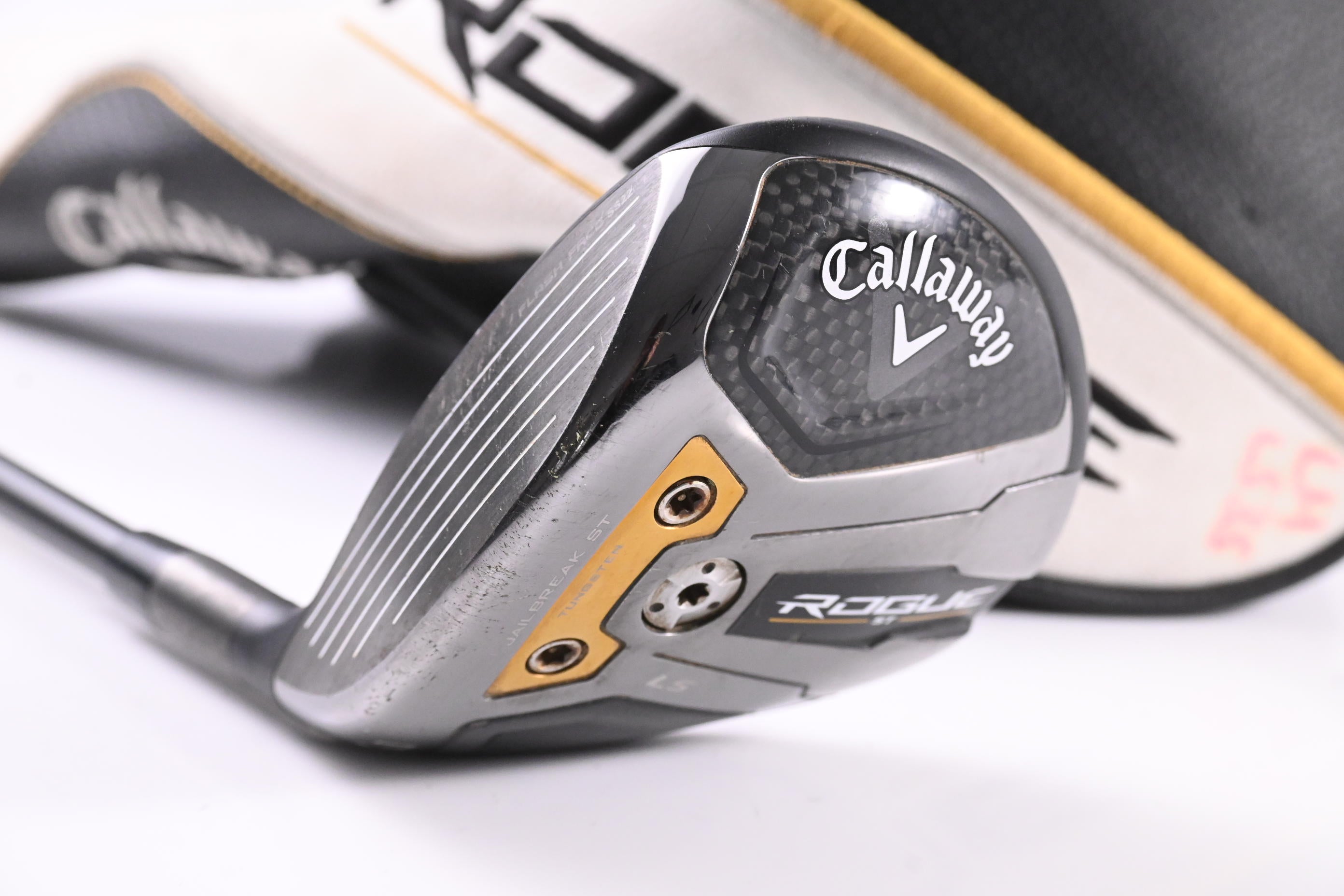 Left Hand Callaway Rogue ST LS #3 Wood / 15 Degree / Stiff Flex Tensei AV White