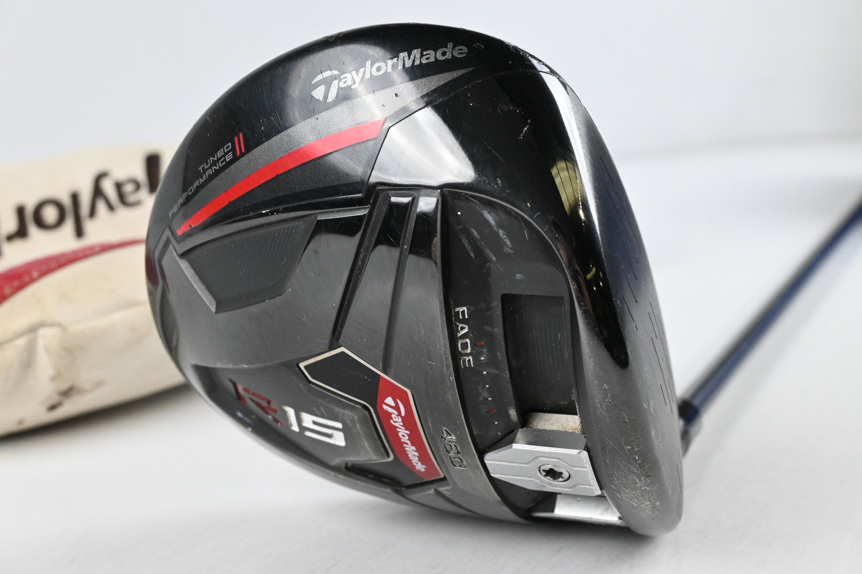Taylormade R15 Black Driver / 10.5 Degree / Regular Flex Speeder Evolution 57