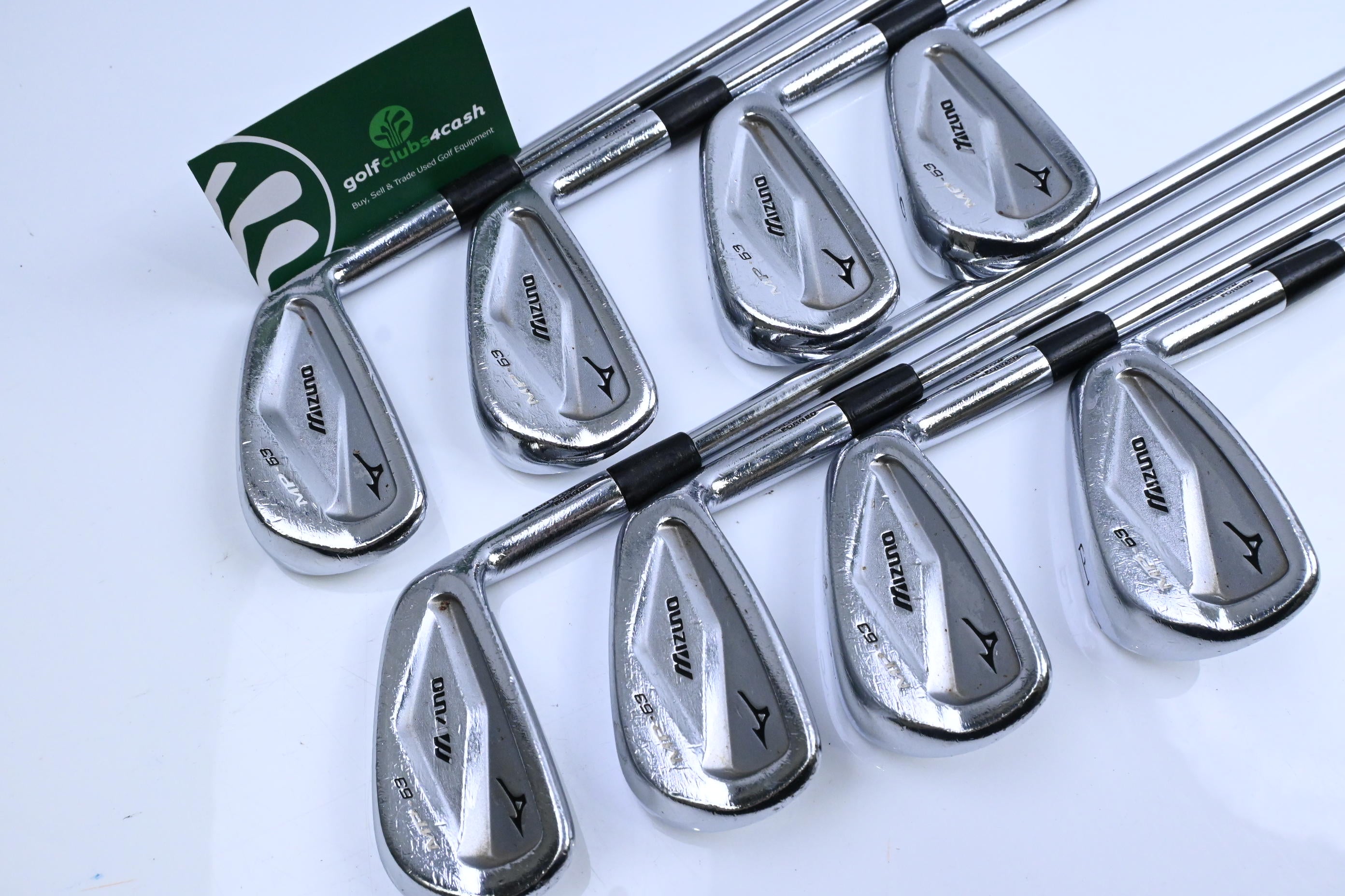 Mizuno MP-63 Irons / 3-PW / Regular Flex Dynamic Gold R300 Shafts