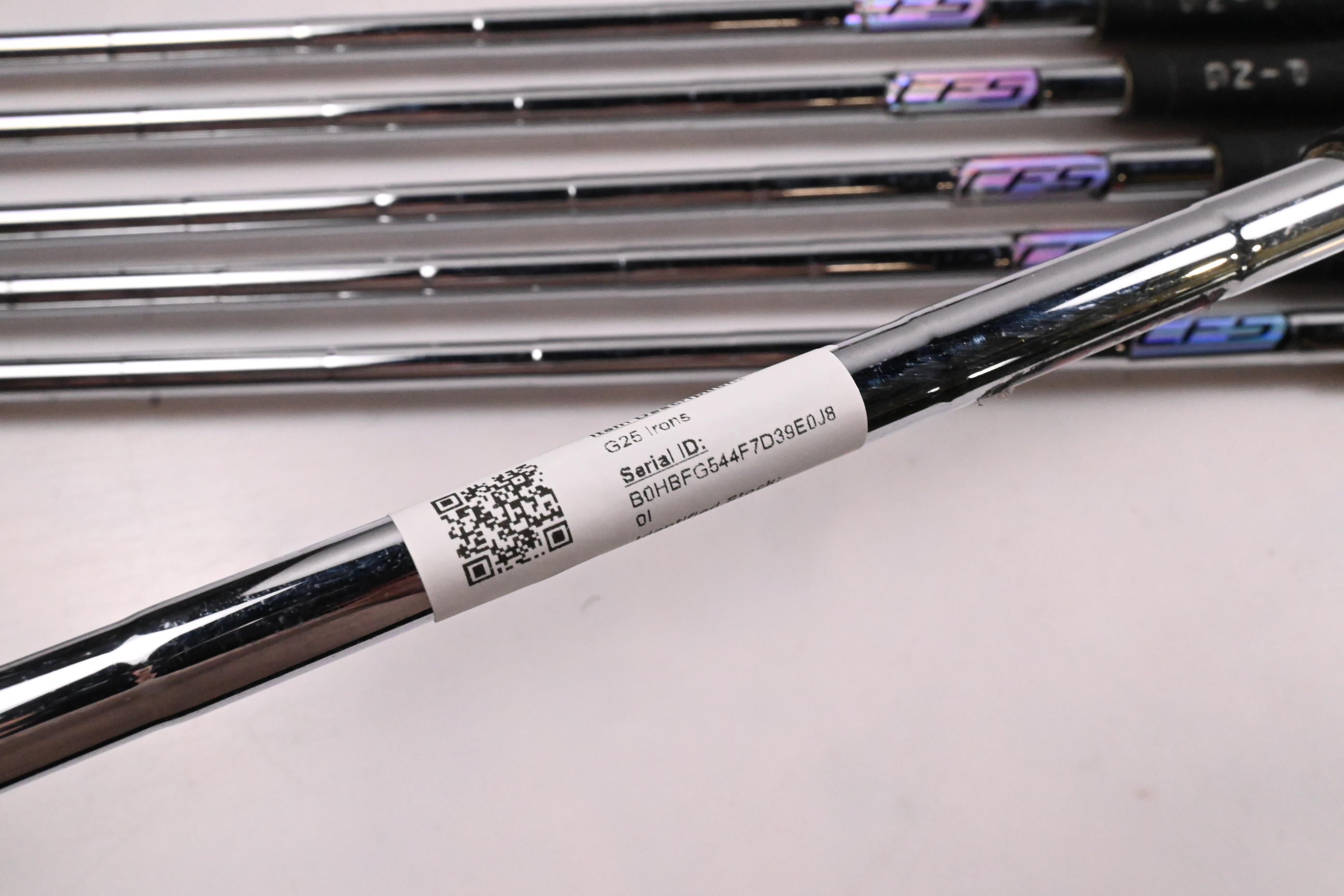 Ping G25 Irons / 5-PW / Yellow Dot / Regular Flex Ping CFS Shafts