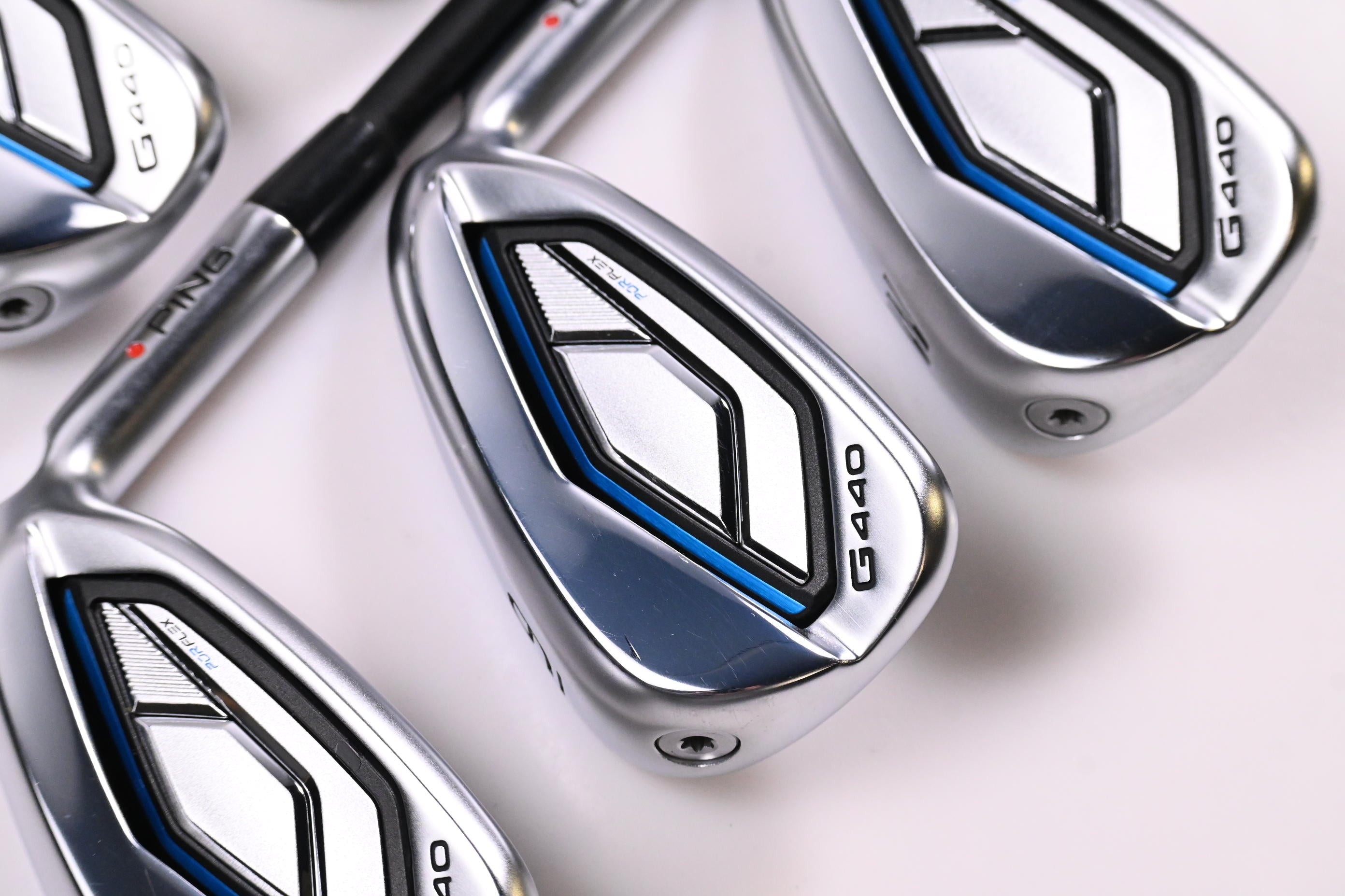 Ping G440 Irons / 6-PW / Red Dot / Regular Flex Ping Alta CB Blue Shafts