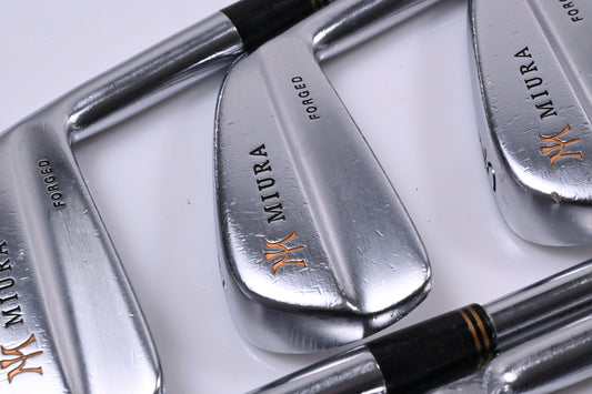 Miura Tournament Blade Irons / 3-PW / Stiff Flex KBS Tour Shafts