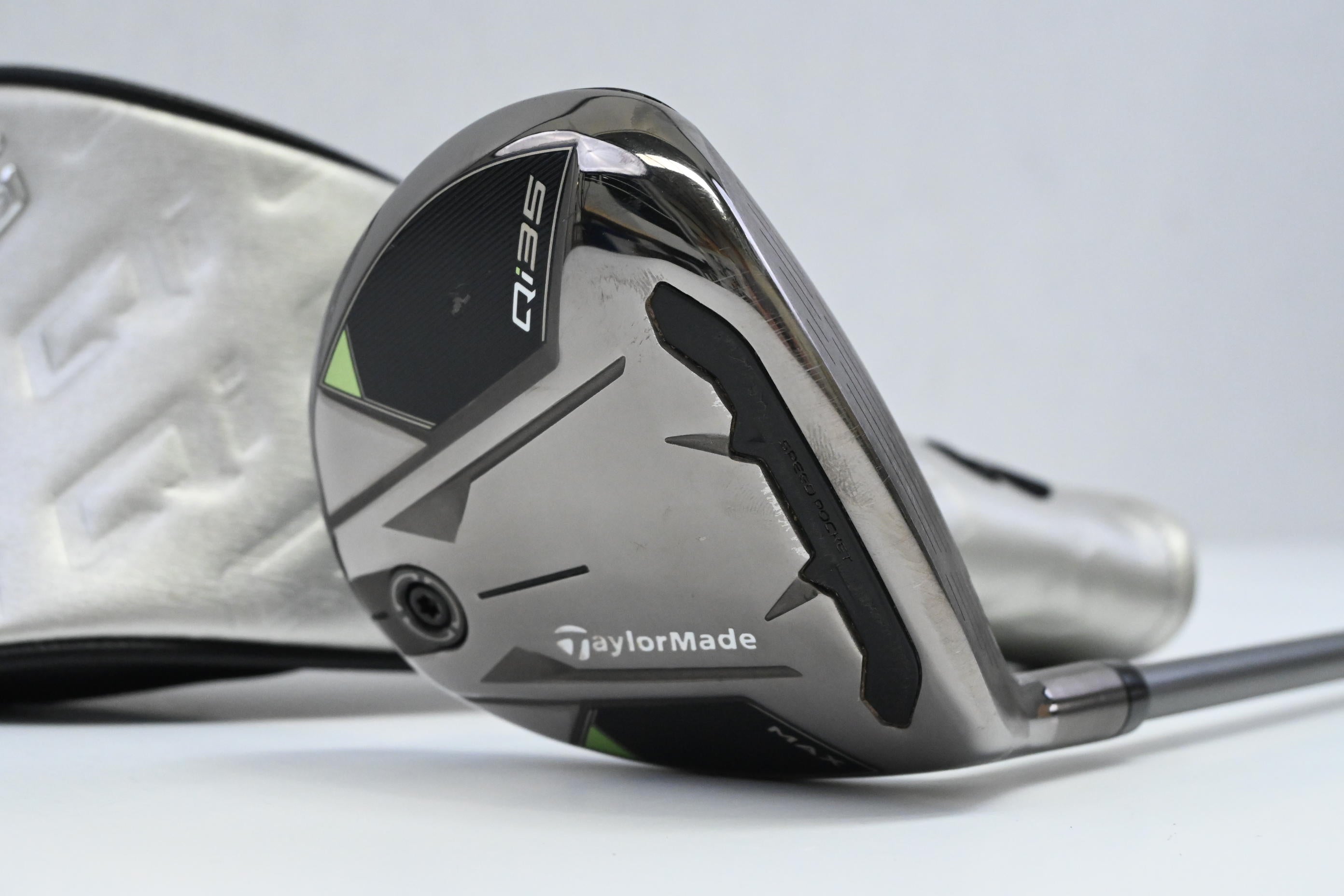Taylormade Qi35 Max #9 Wood / 24.5 Degree / Regular Flex Fujikura AirSpeeder 50