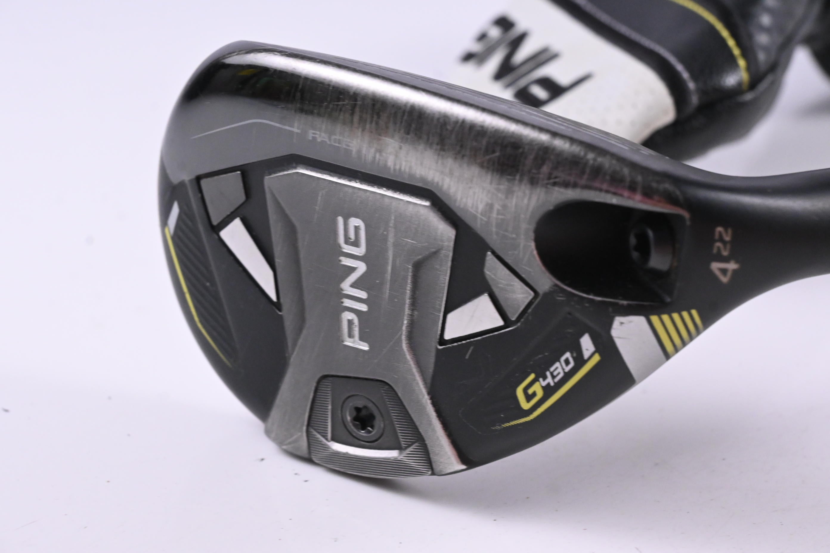 Ping G430 #4 Hybrid / 22 Degree / Regular Flex Ping Alta CB Black 70 Shaft